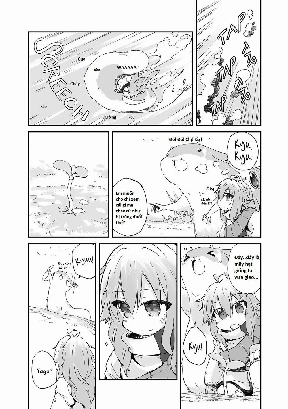 Ngay Cả Khi Hậu Tận Thế, Thật Hạnh Phúc Vẫn Còn Được Sống… 0.0 Khu vườn ẩn trong làn sương mù đỏ thẫm trang 3