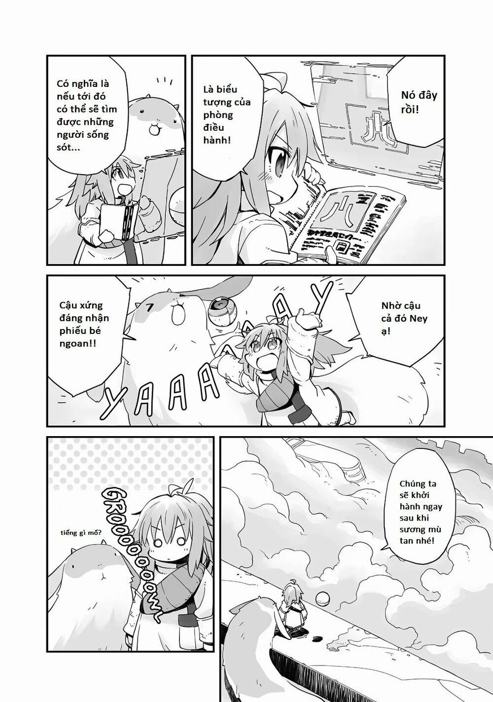 Ngay Cả Khi Hậu Tận Thế, Thật Hạnh Phúc Vẫn Còn Được Sống… 0.0 Khu vườn trong tòa tháp ẩn trong làn sương mù đỏ thẫm trang 3