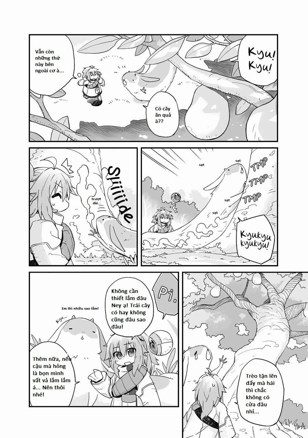 Ngay Cả Khi Hậu Tận Thế, Thật Hạnh Phúc Vẫn Còn Được Sống… 0.0 Khu vườn trong tòa tháp ẩn trong làn sương mù đỏ thẫm trang 5