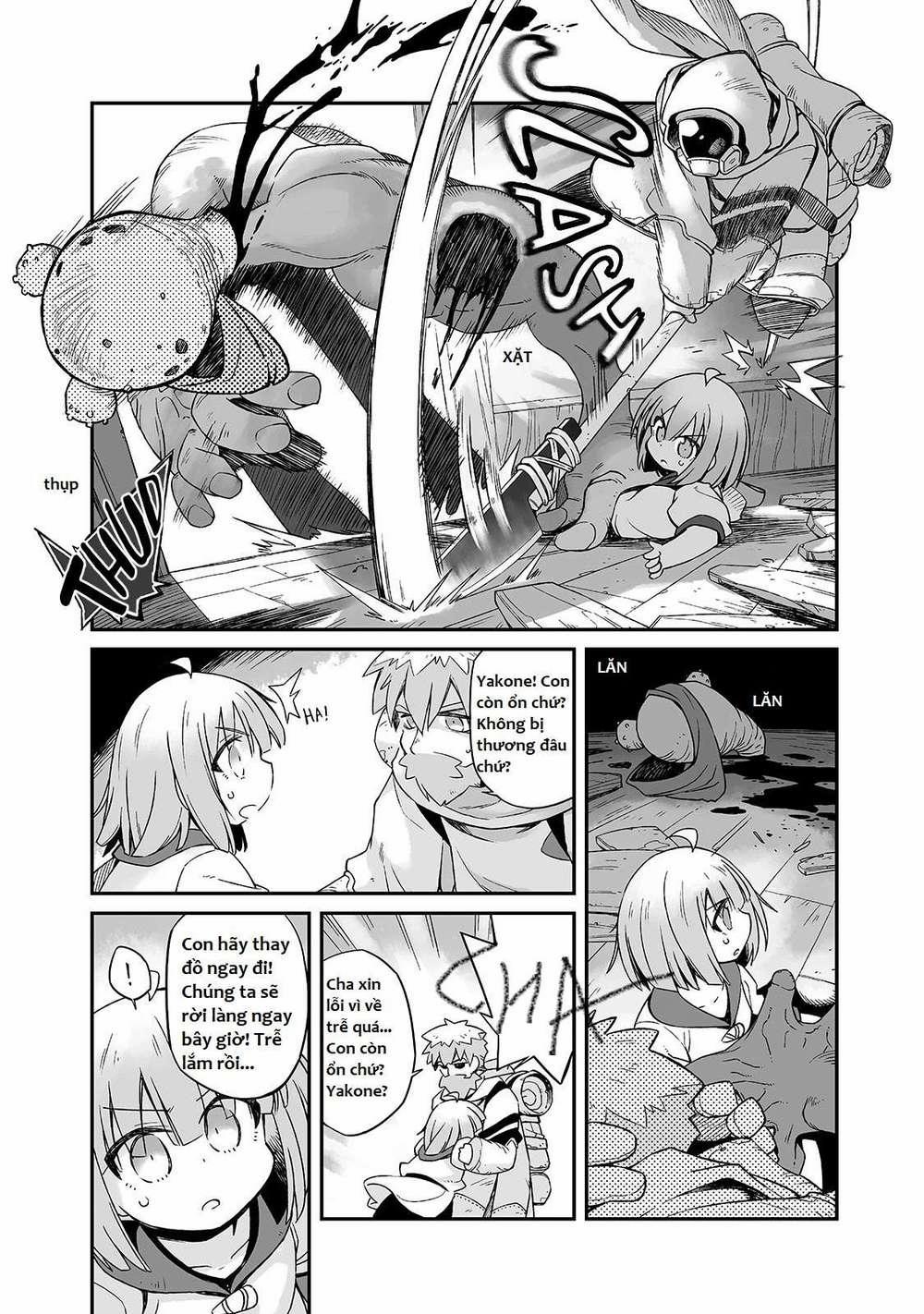 Ngay Cả Khi Hậu Tận Thế, Thật Hạnh Phúc Vẫn Còn Được Sống… 0.0 Thêm nhiều dấu chân nữa của chúng tớ trên hành trình mịt mờ trong làn sương đỏ này... trang 12