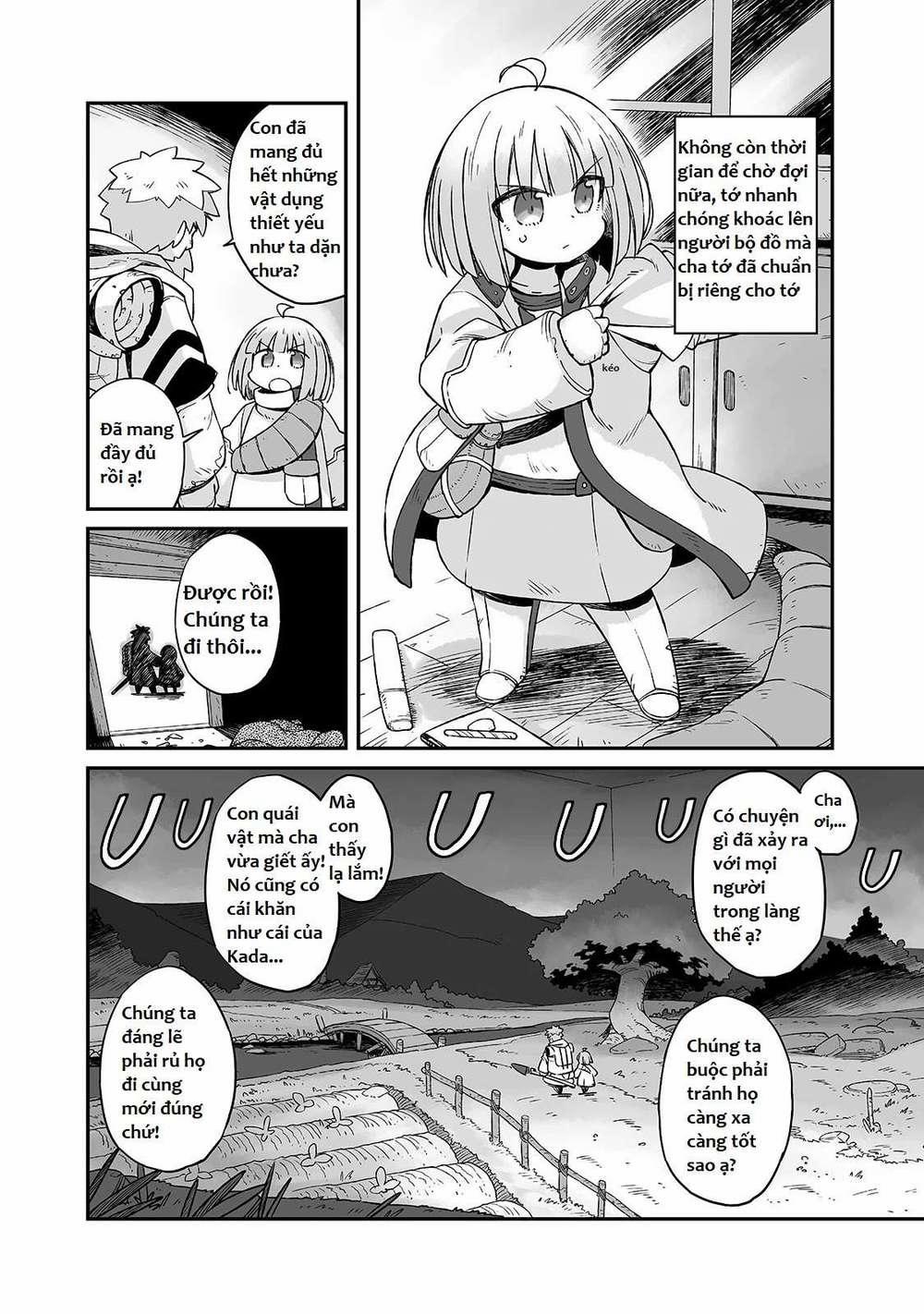 Ngay Cả Khi Hậu Tận Thế, Thật Hạnh Phúc Vẫn Còn Được Sống… 0.0 Thêm nhiều dấu chân nữa của chúng tớ trên hành trình mịt mờ trong làn sương đỏ này... trang 13