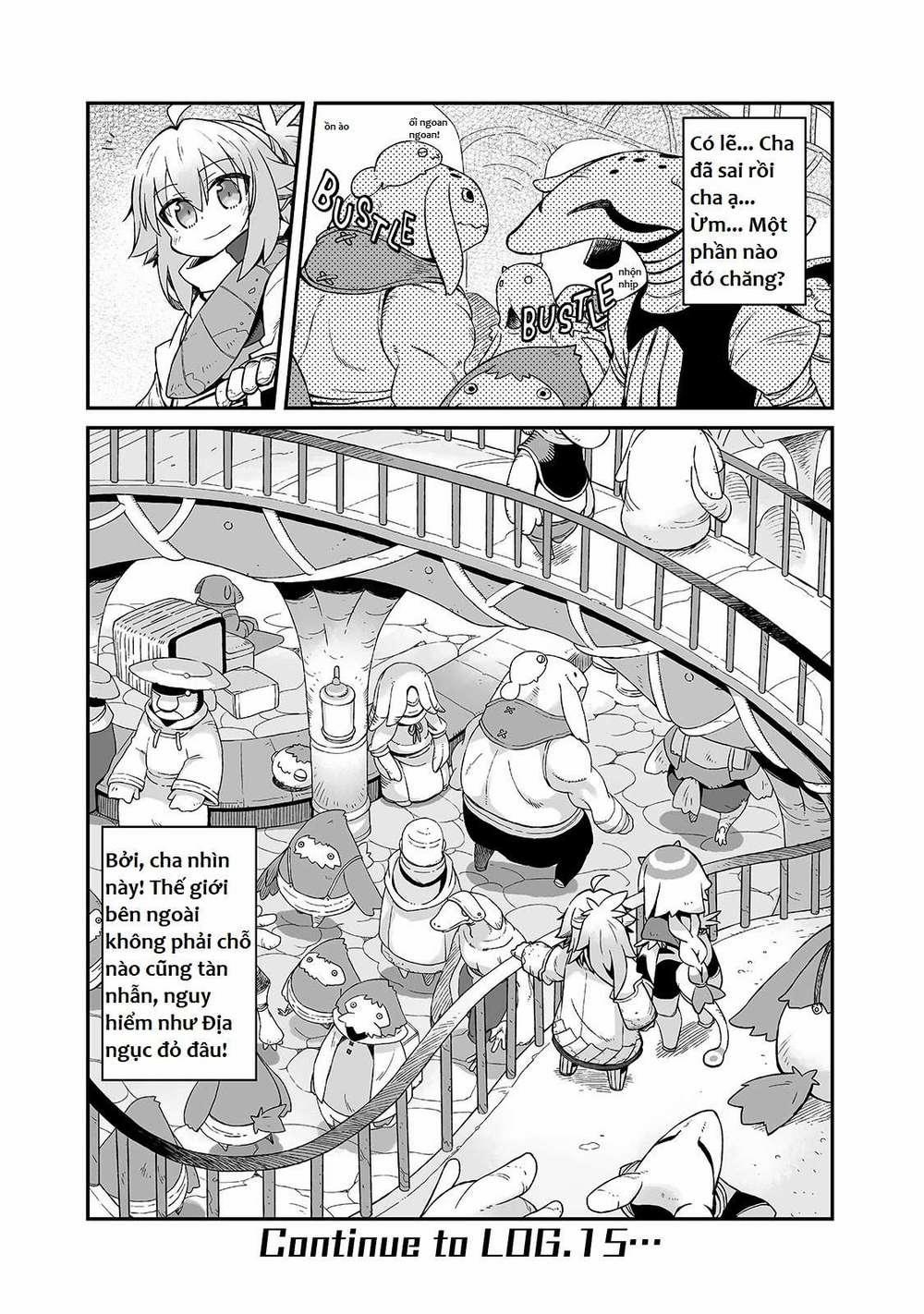 Ngay Cả Khi Hậu Tận Thế, Thật Hạnh Phúc Vẫn Còn Được Sống… 0.0 Thêm nhiều dấu chân nữa của chúng tớ trên hành trình mịt mờ trong làn sương đỏ này... trang 6