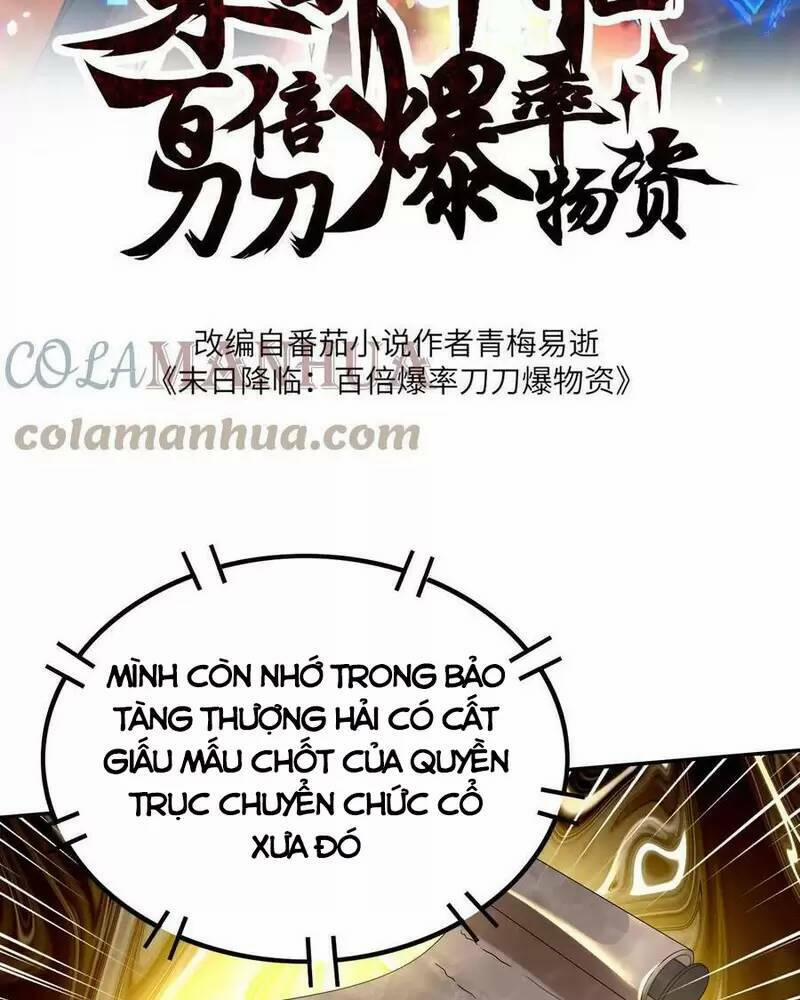 Ngày Tận Thế: Ta Nhận Được Tỷ Lệ Rớt Đồ Gấp 100 Lần 54 trang 1