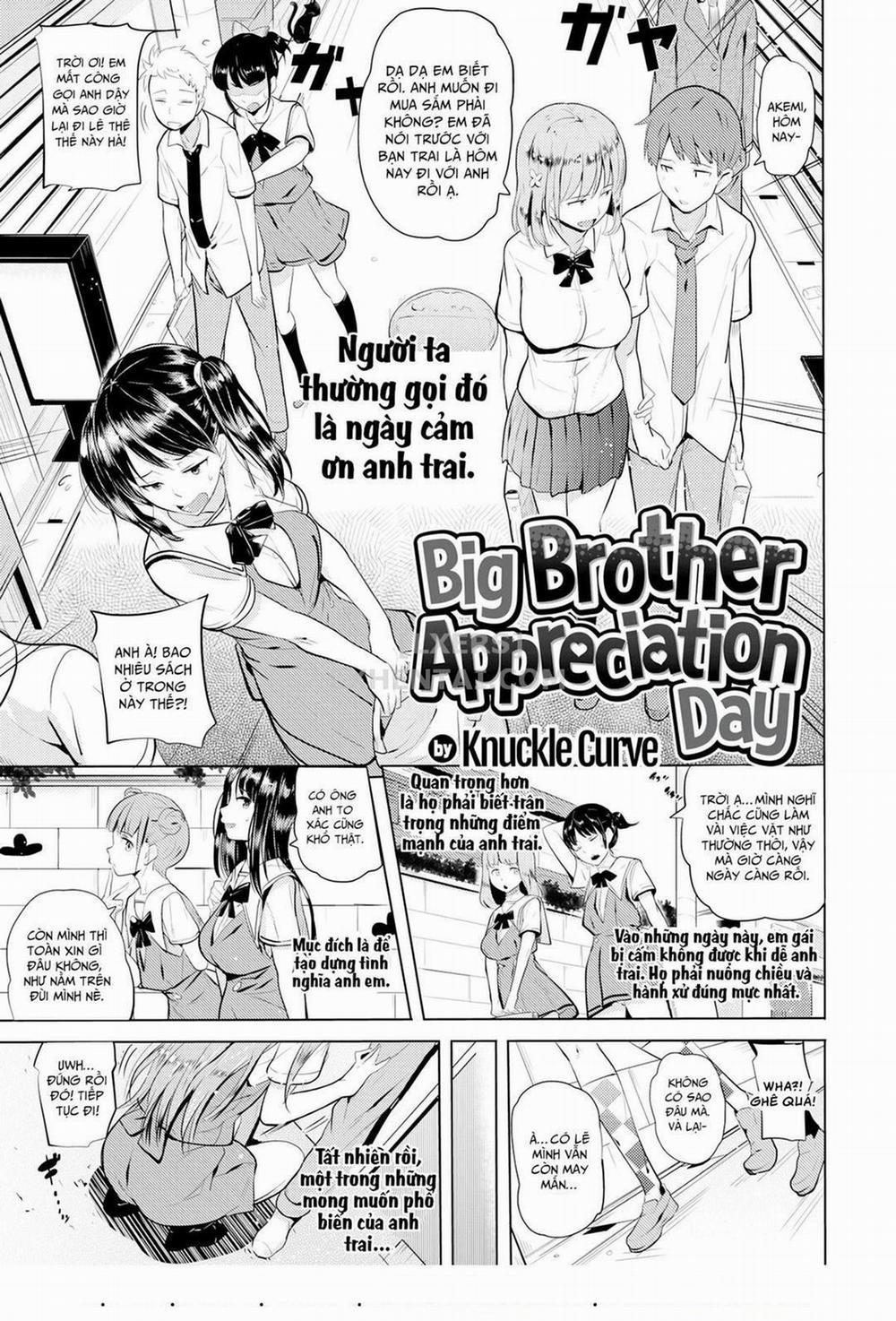Ngày Tri Ân Anh Trai Oneshot trang 3