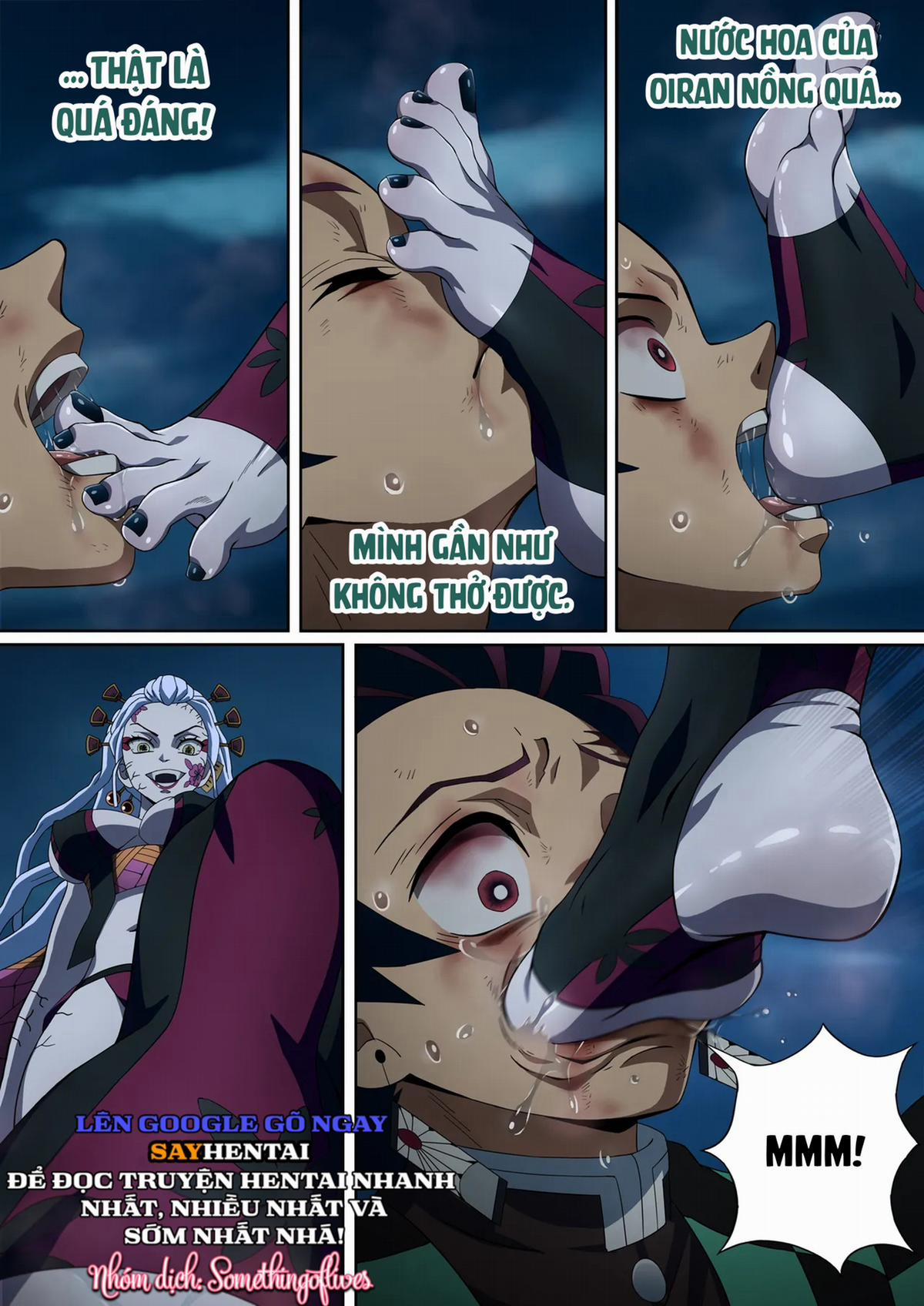 Nghệ thuật hút máu của Daki 1 trang 12