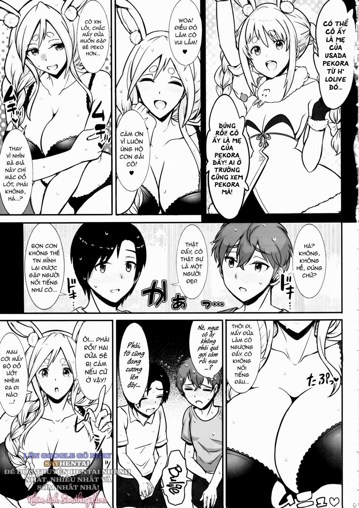 Nghỉ ngơi cùng mẹ Pekora 1 trang 3