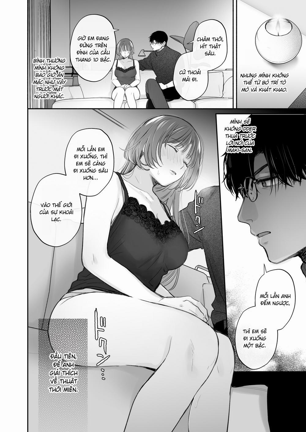 Nghiệm pháp thôi miên khoái cảm của Maki-san Oneshot full trang 24