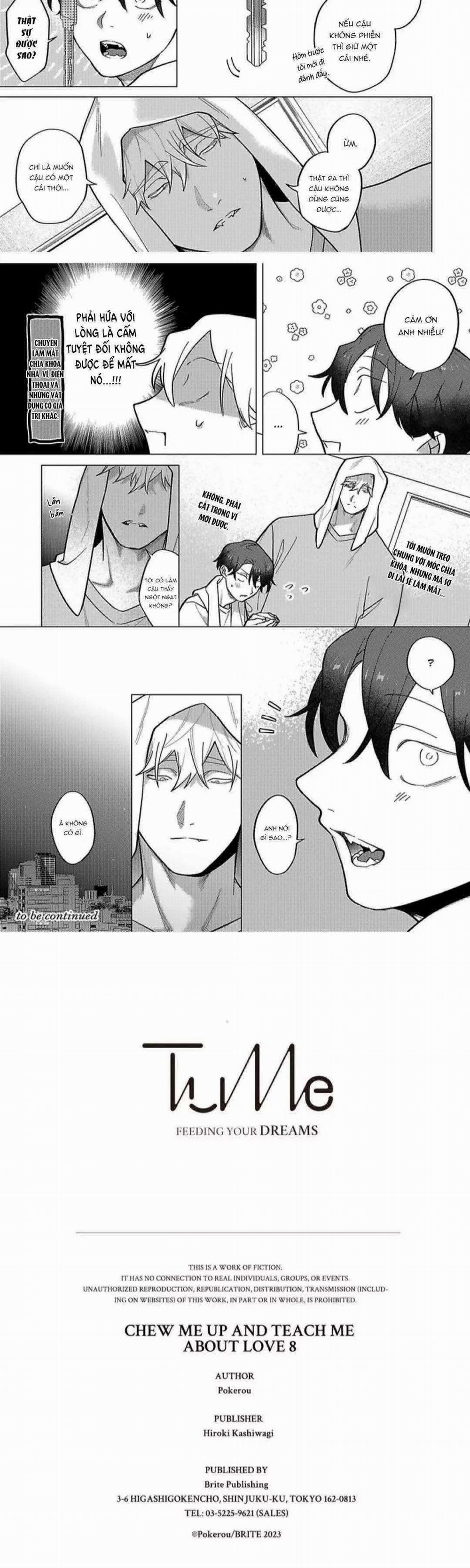 Nghiền Nát Tôi Và Dạy Tôi Về Tình Yêu 8 trang 14