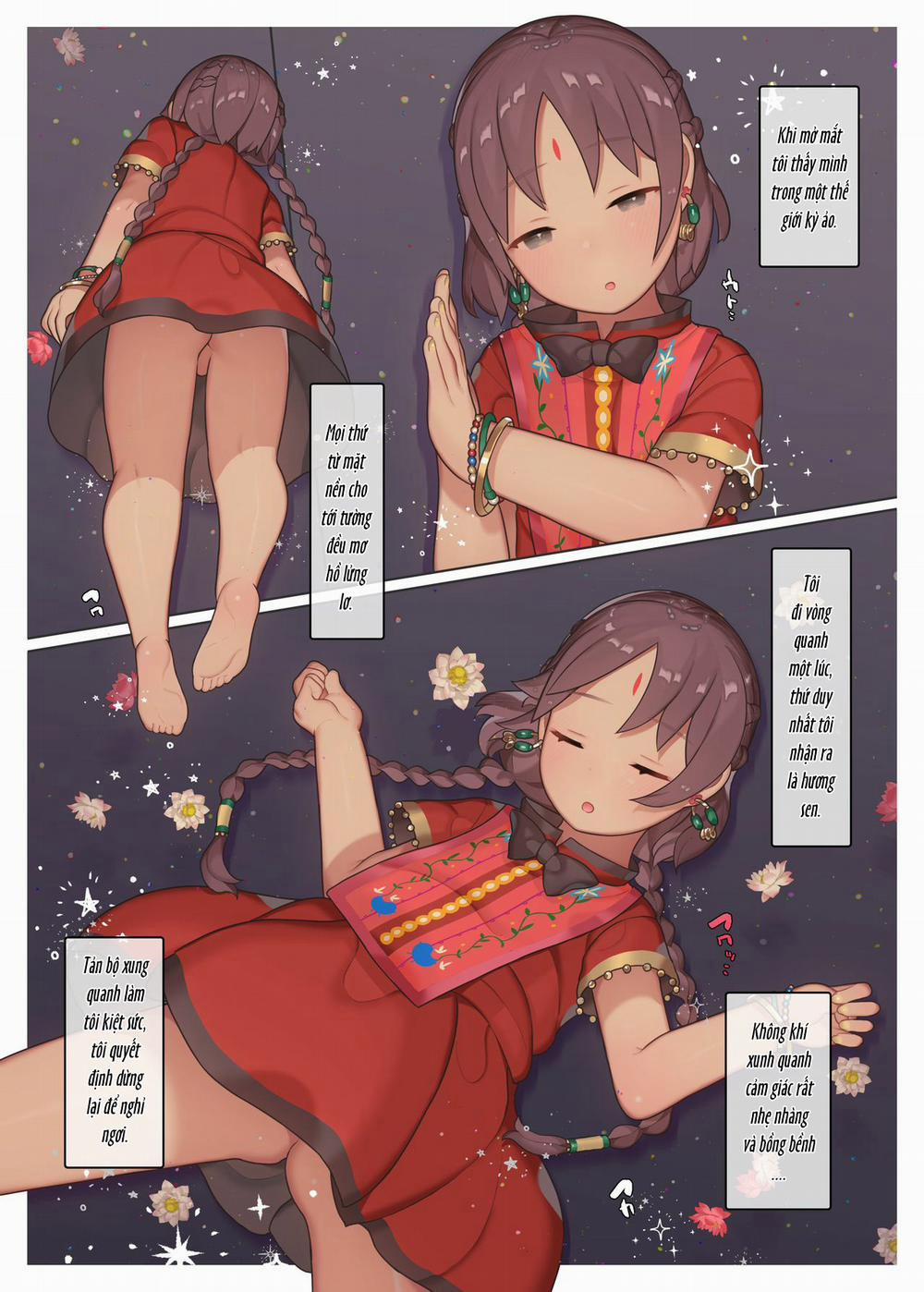 Ngủ Ngon Nhé Asha Oneshot full màu trang 2