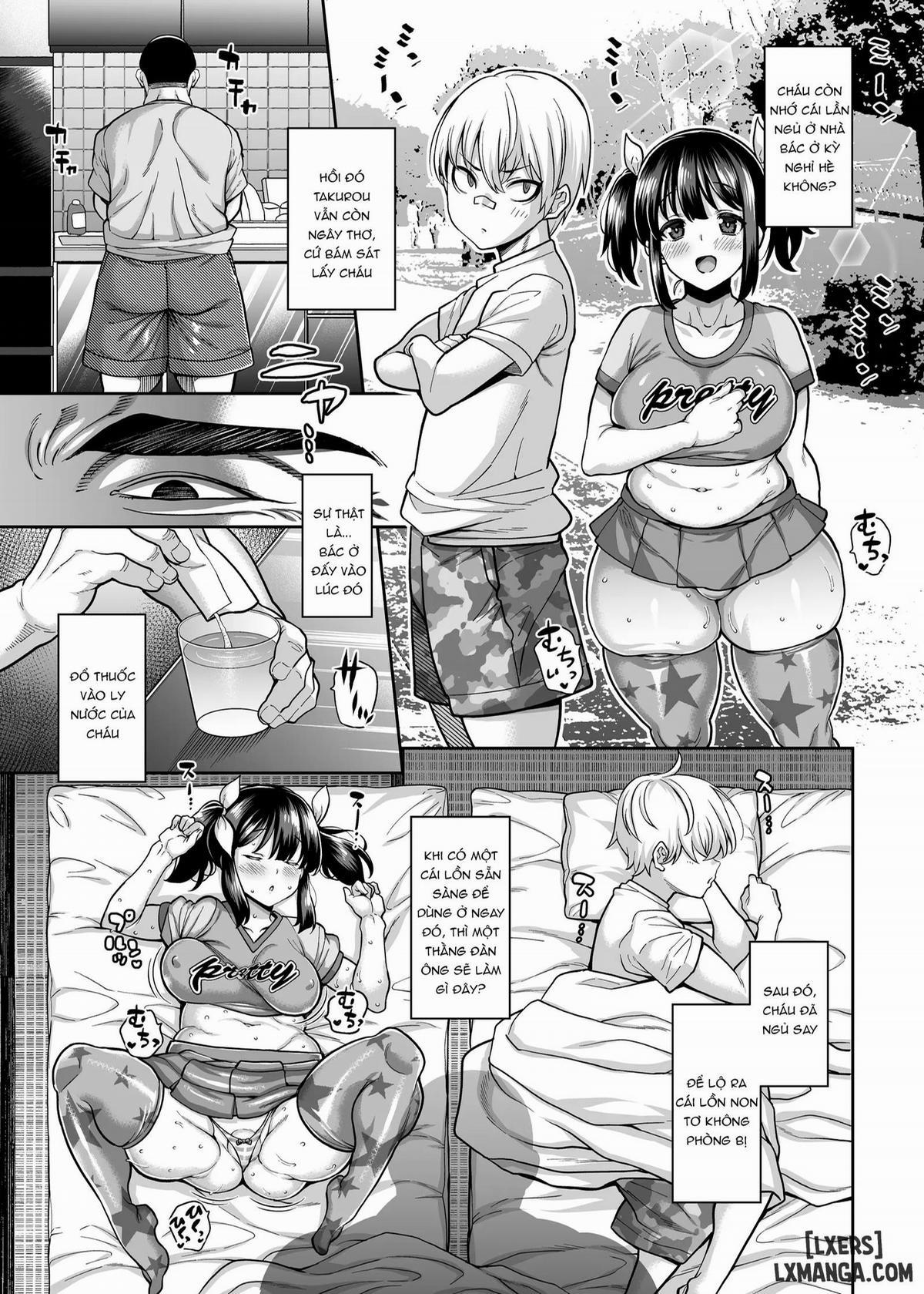 Người bạn thời thơ ấu điên cuồng rên rỉ vì con cặc của bố tôi Oneshot trang 8