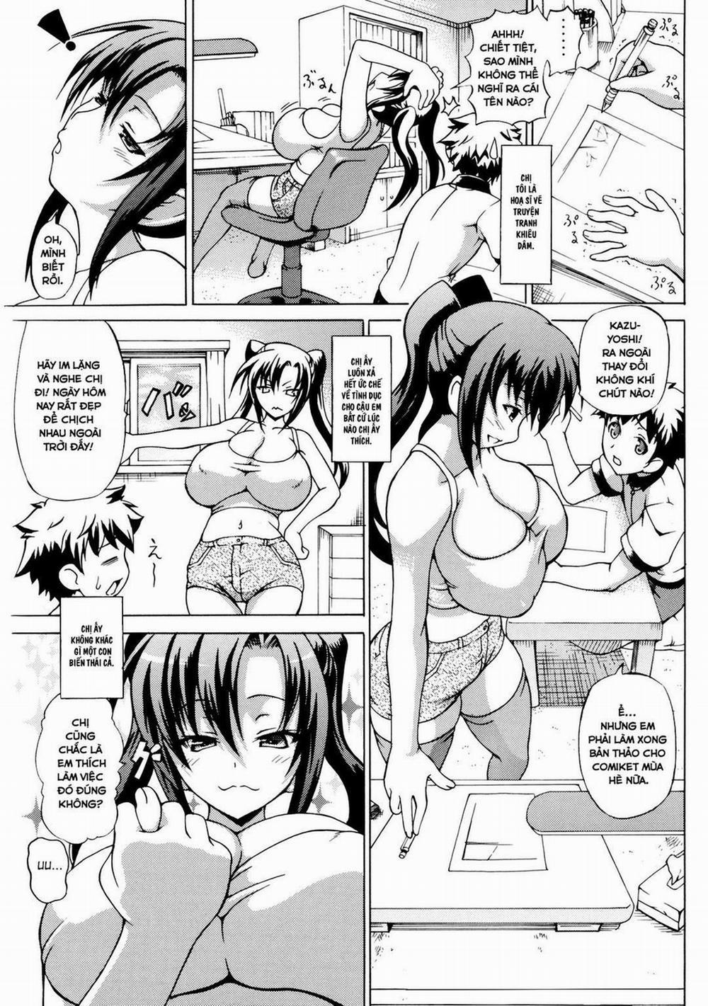 Người chị vú bự siêu dâm Oneshot trang 2