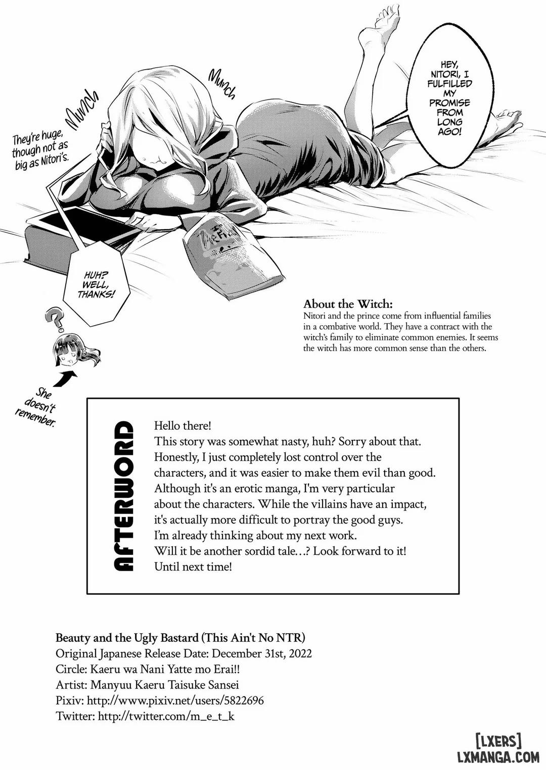 Người đẹp và tên khốn xấu xí (Không NTR) Oneshot trang 28