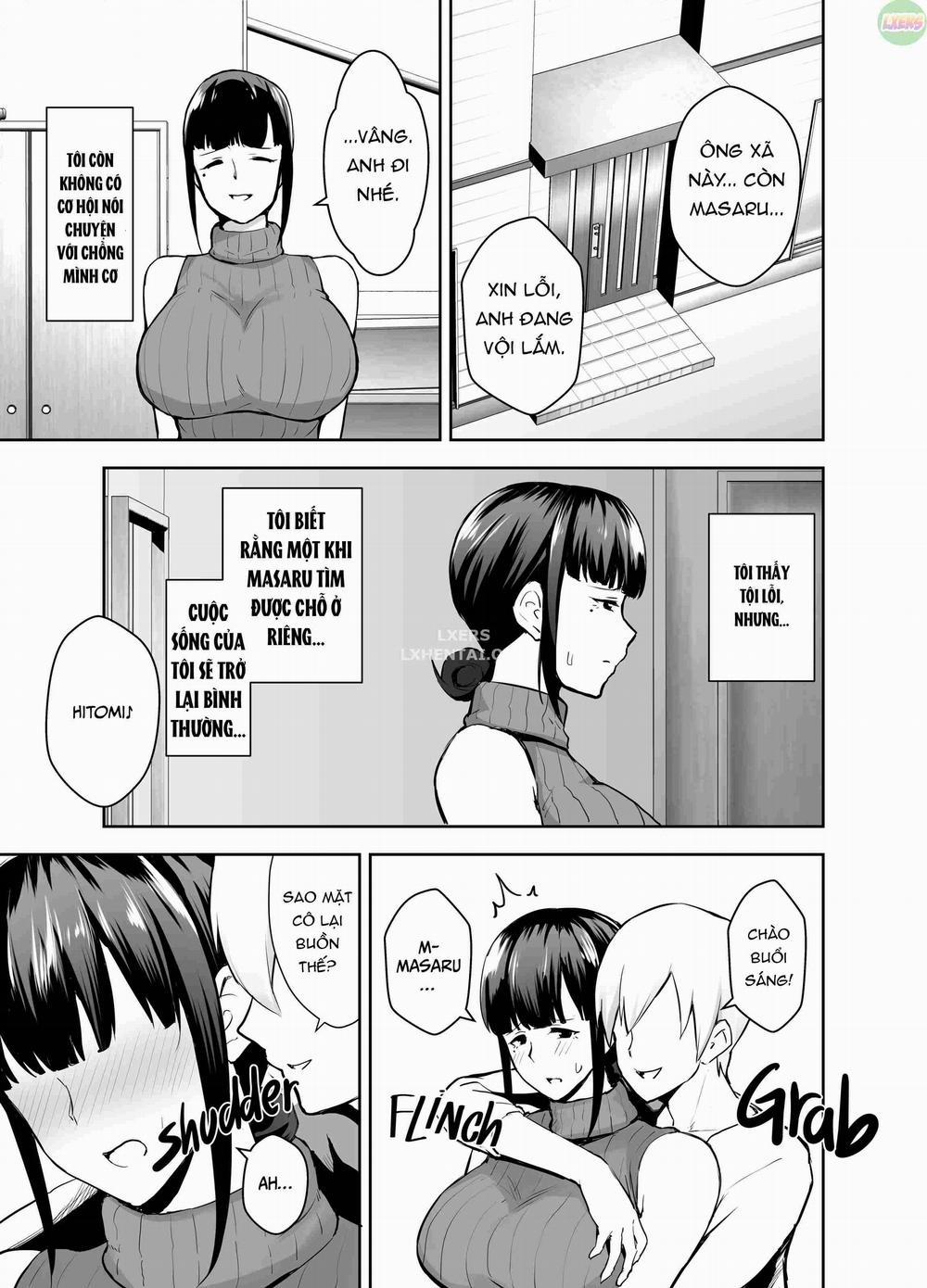 Người dì Hitomi vú bự ngoại tình cùng cháu trai Oneshot - Không che trang 10