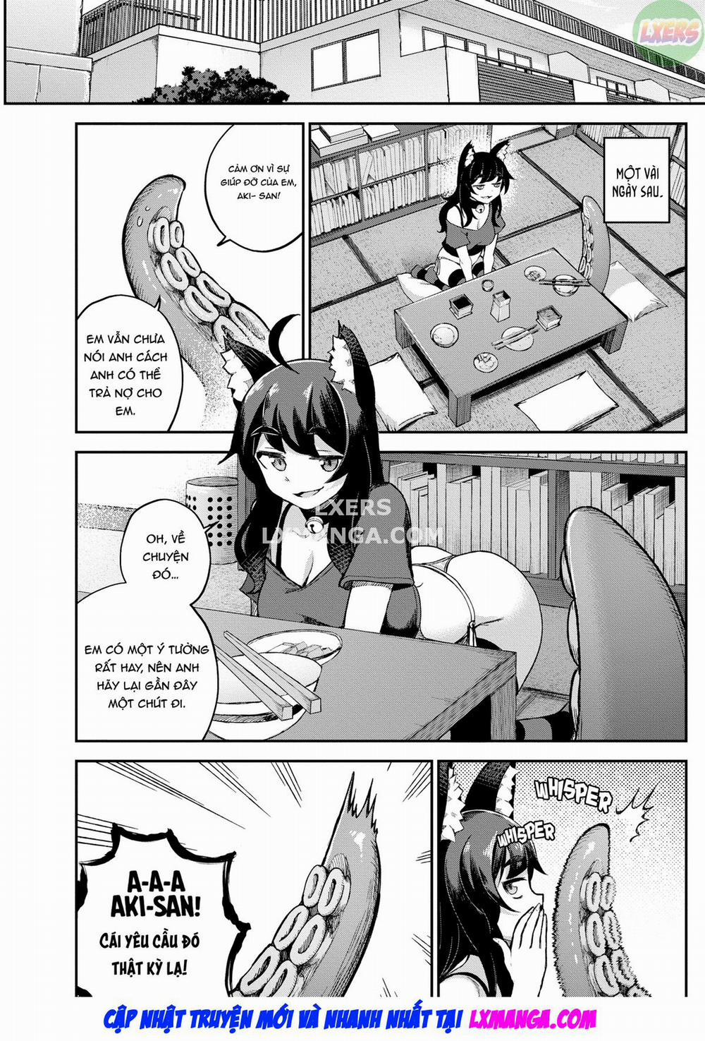 Người hầu của tôi là quái vật xúc tu 1 trang 5