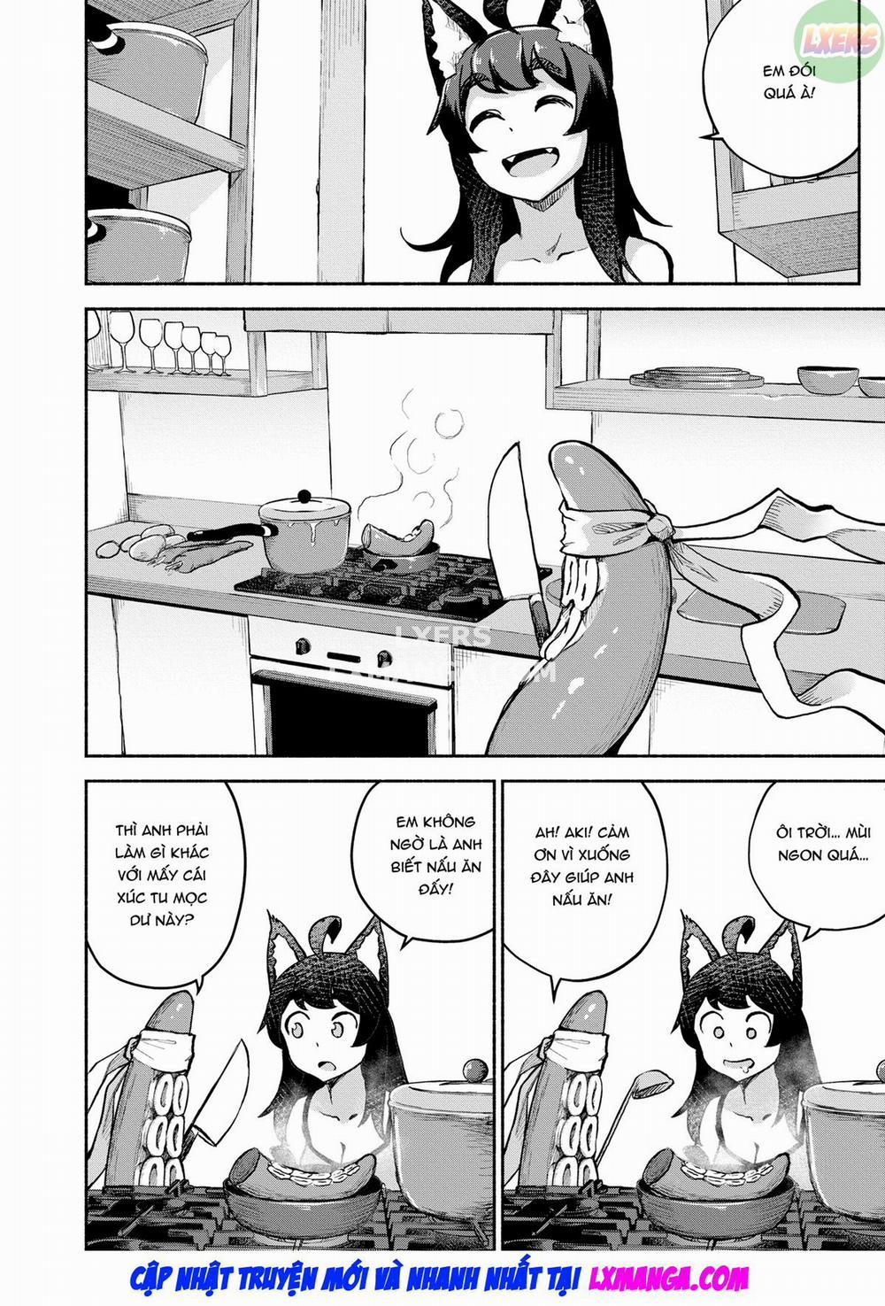 Người hầu của tôi là quái vật xúc tu 3 trang 3