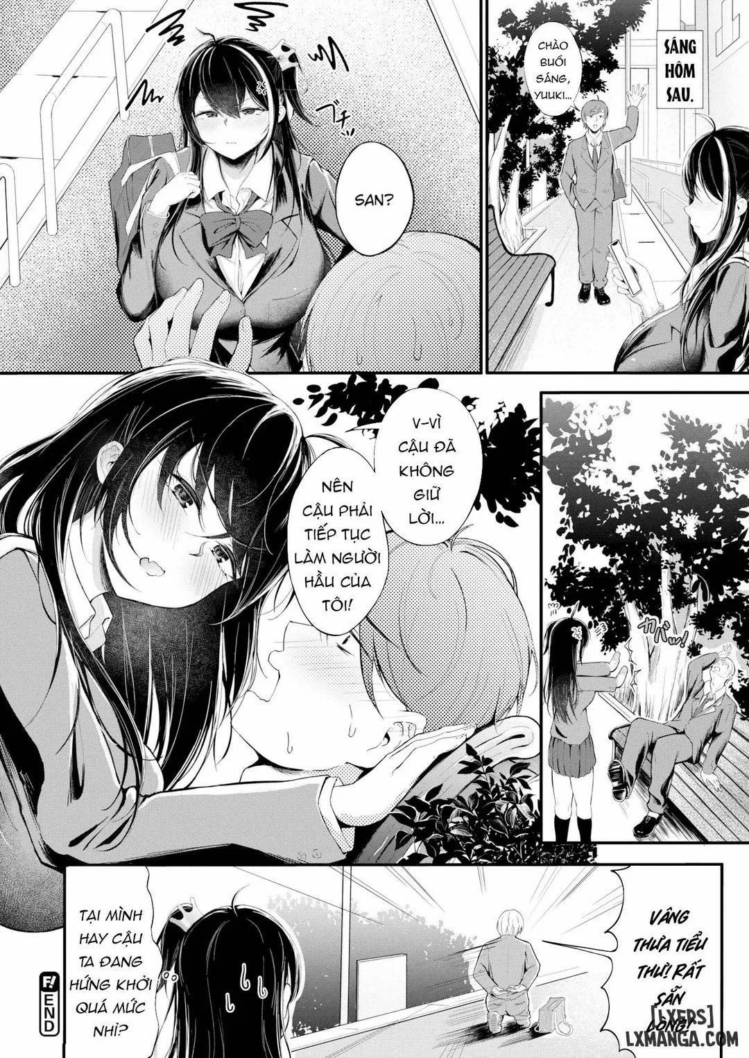 Người hầu của vếu sữa Oneshot trang 17