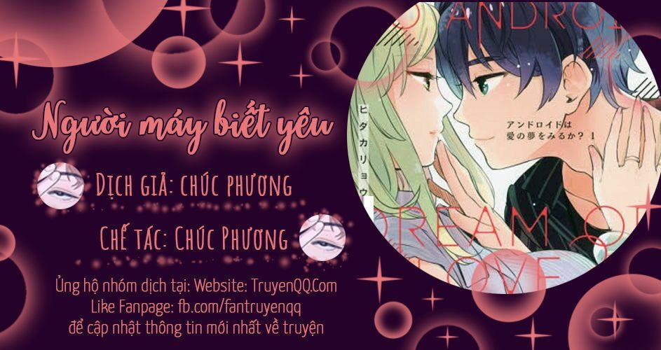 Người Máy Biết Yêu 2 trang 0