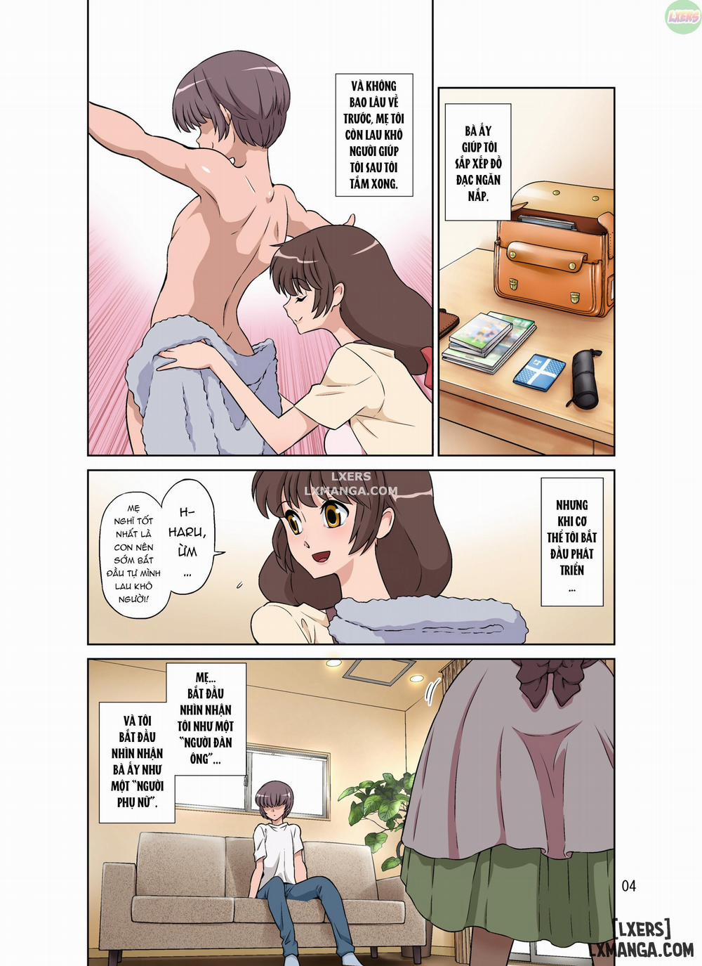 Người Mẹ Bị Đụ Bởi Con Trai Tinh Nghịch Oneshot trang 6