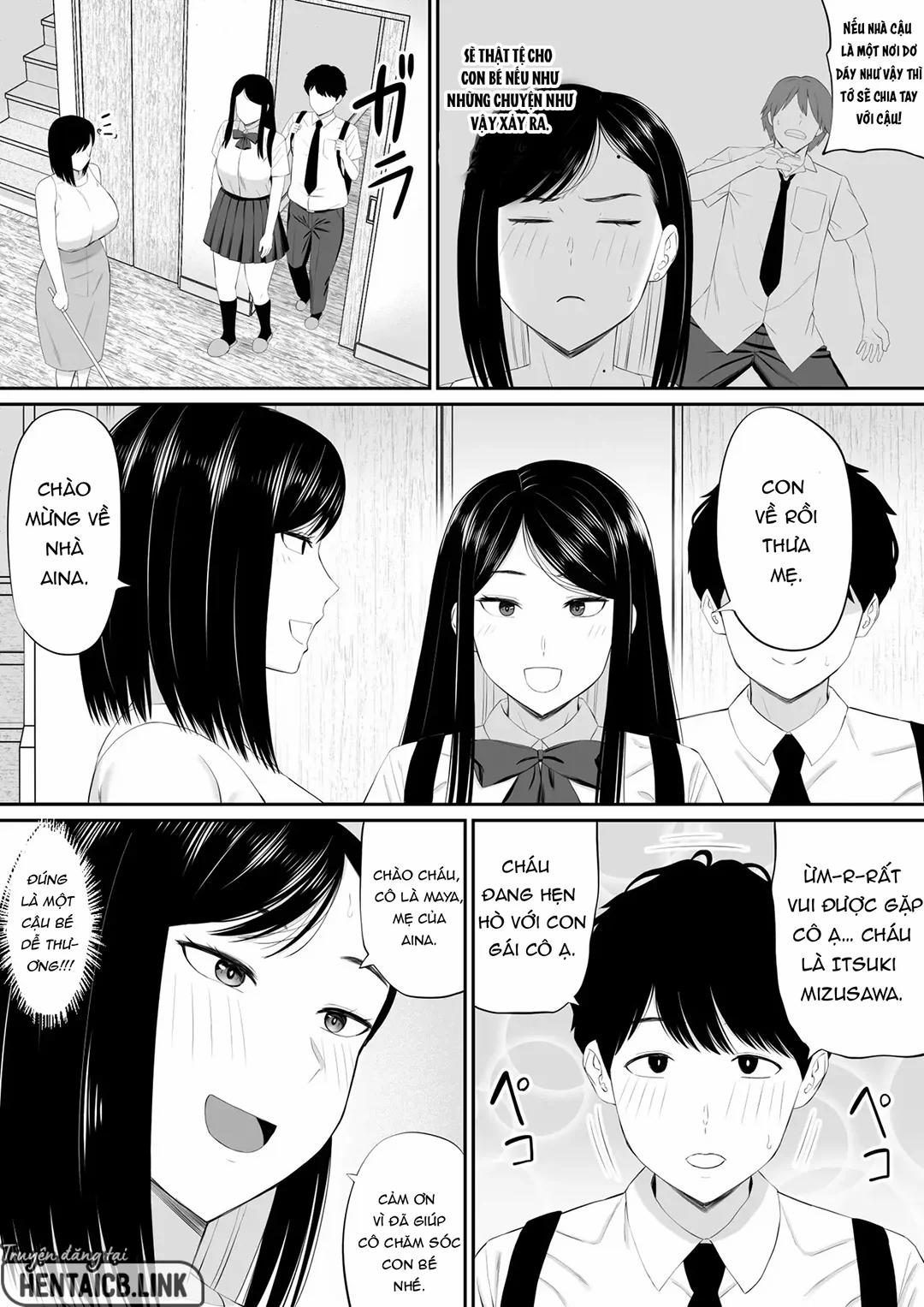 Người mẹ chu đáo với bạn trai con gái Oneshot trang 2