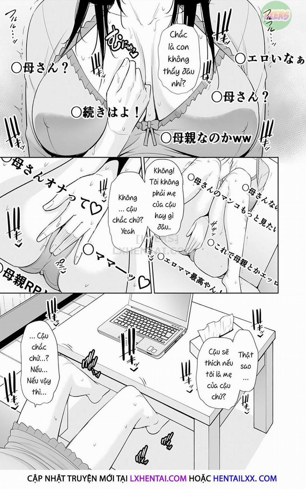 Người Mẹ Đơn Thân Livestream Về Đêm Oneshot trang 12