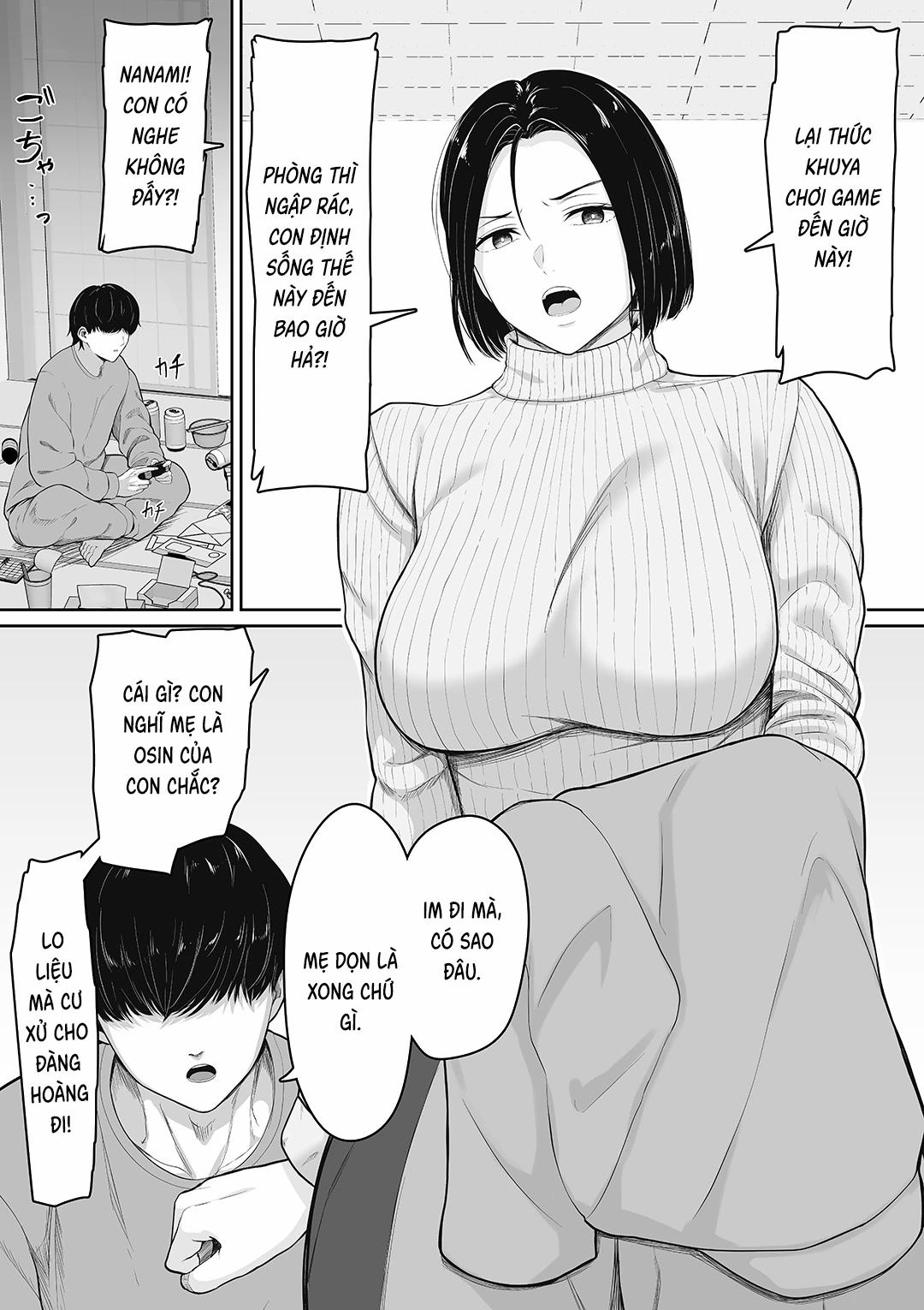 Người mẹ góa phụ và thằng con trai NEET Oneshot trang 2