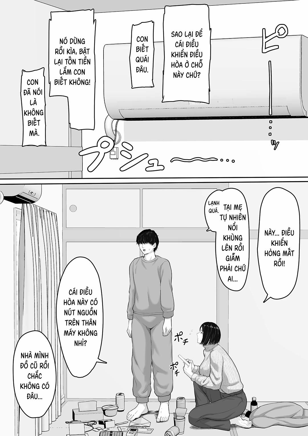 Người mẹ góa phụ và thằng con trai NEET Oneshot trang 4