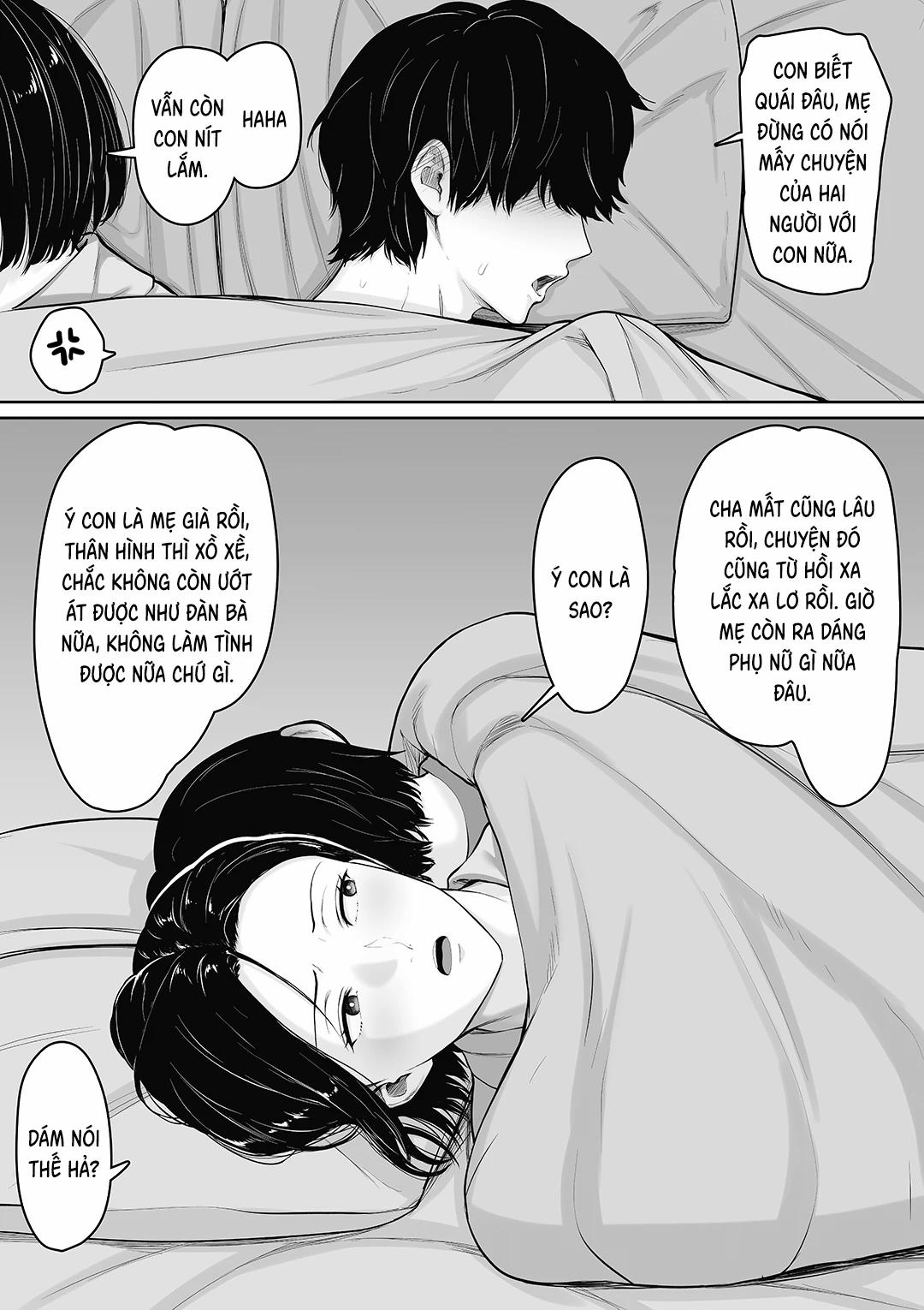 Người mẹ góa phụ và thằng con trai NEET Oneshot trang 6