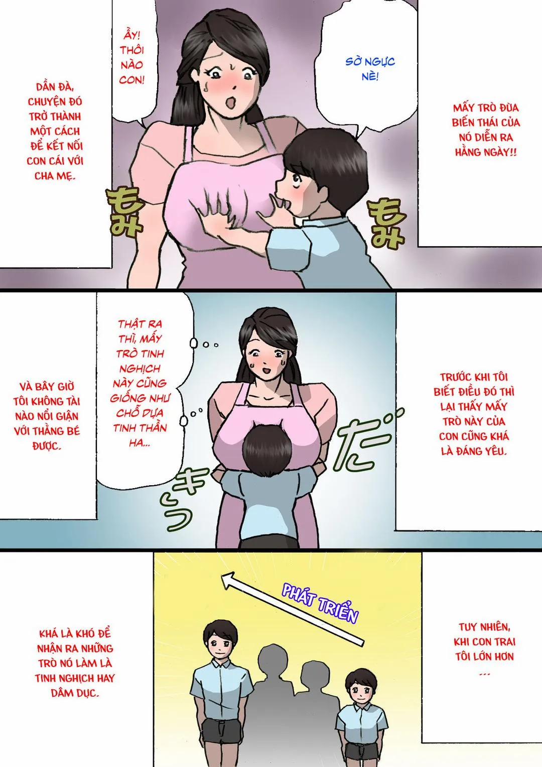 Người mẹ không thể nổi giận với đứa con nghịch ngợm Oneshot trang 11