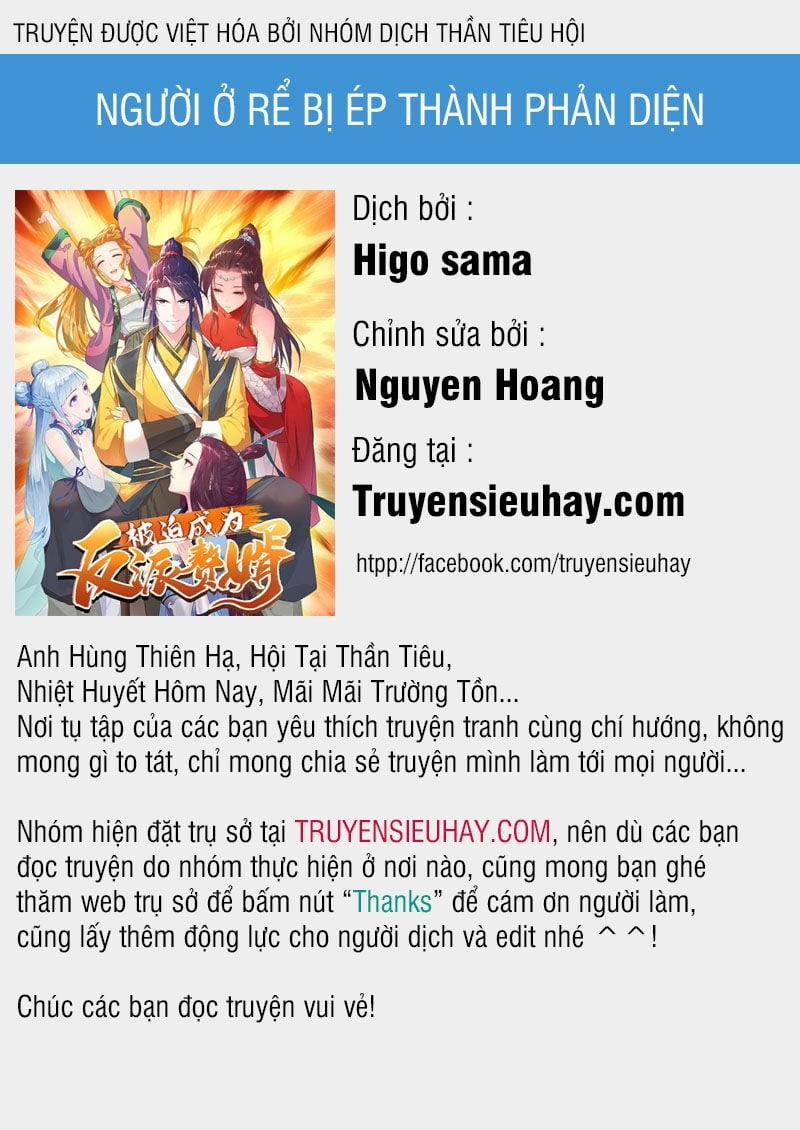 Người Ở Rể Bị Ép Thành Phản Diện 1 trang 0
