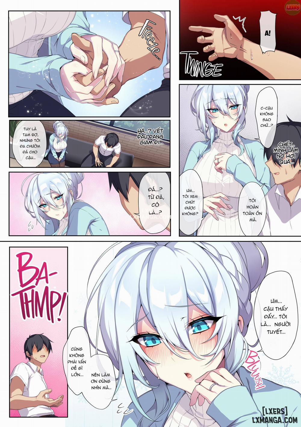 Người phụ nữ trắng như tuyết và chiếc nhẫn bị nguyền rủa 1 trang 3