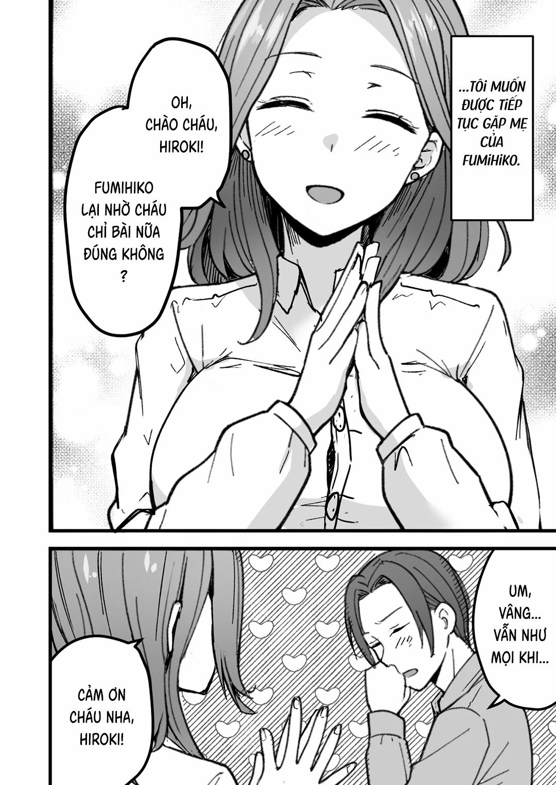 Người tàng hình và mẹ bạn cậu ta Oneshot trang 17