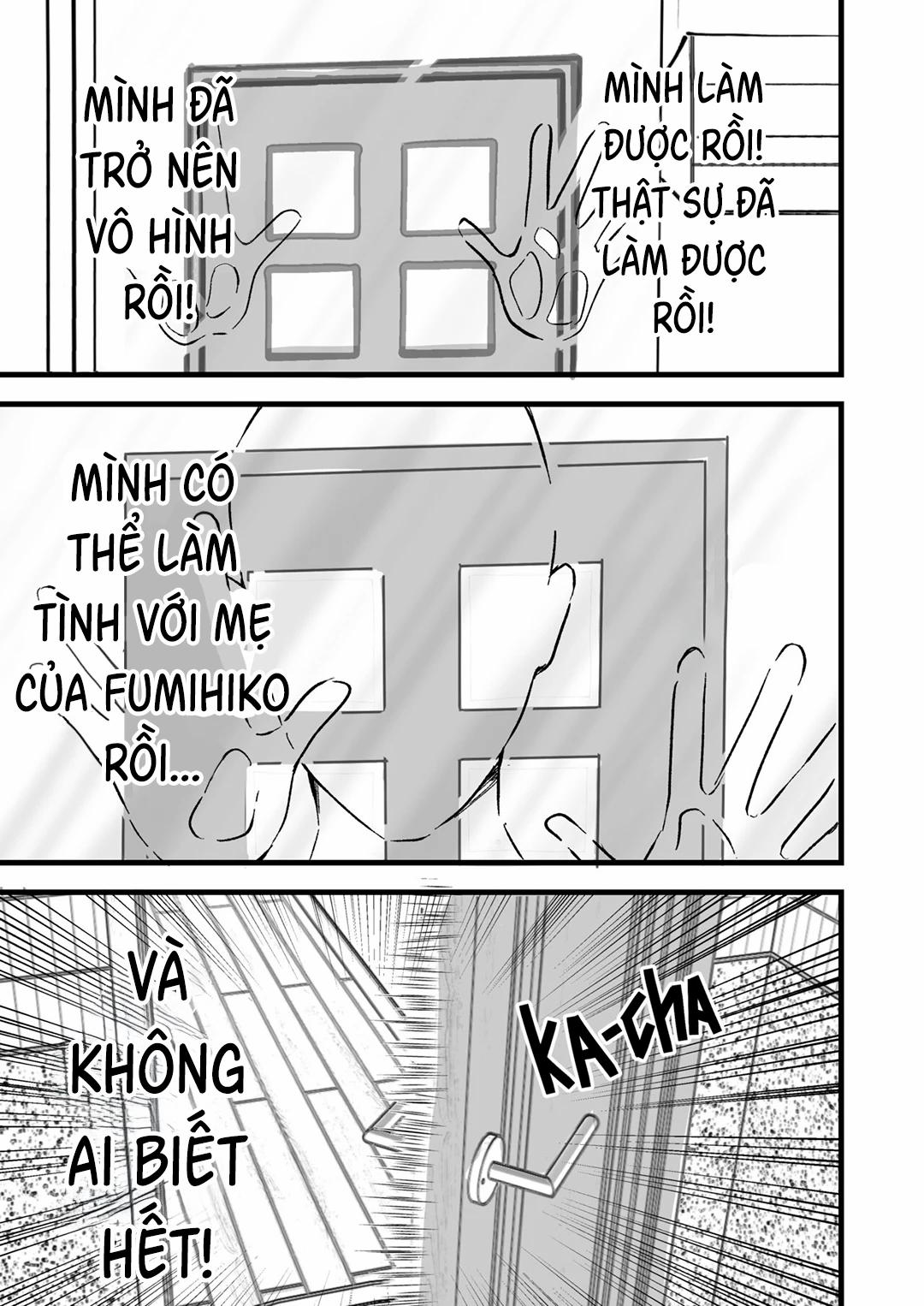 Người tàng hình và mẹ bạn cậu ta Oneshot trang 26