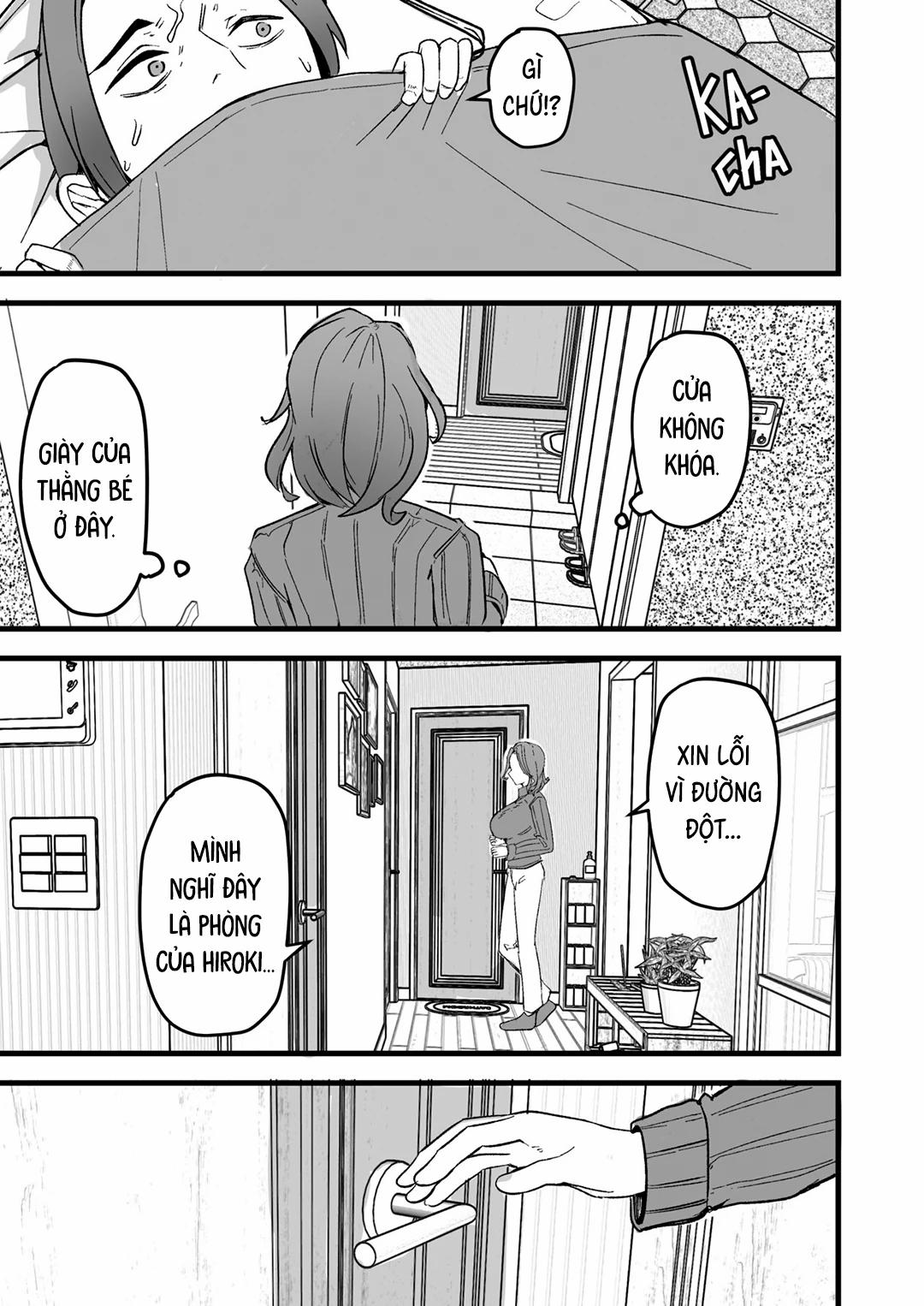 Người tàng hình và mẹ bạn cậu ta Oneshot trang 40