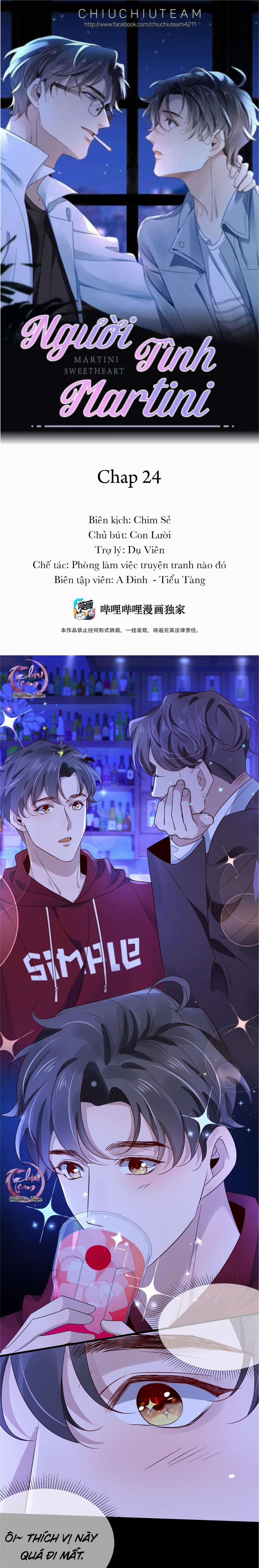 Người Tình Martini (Drop) 24 trang 0
