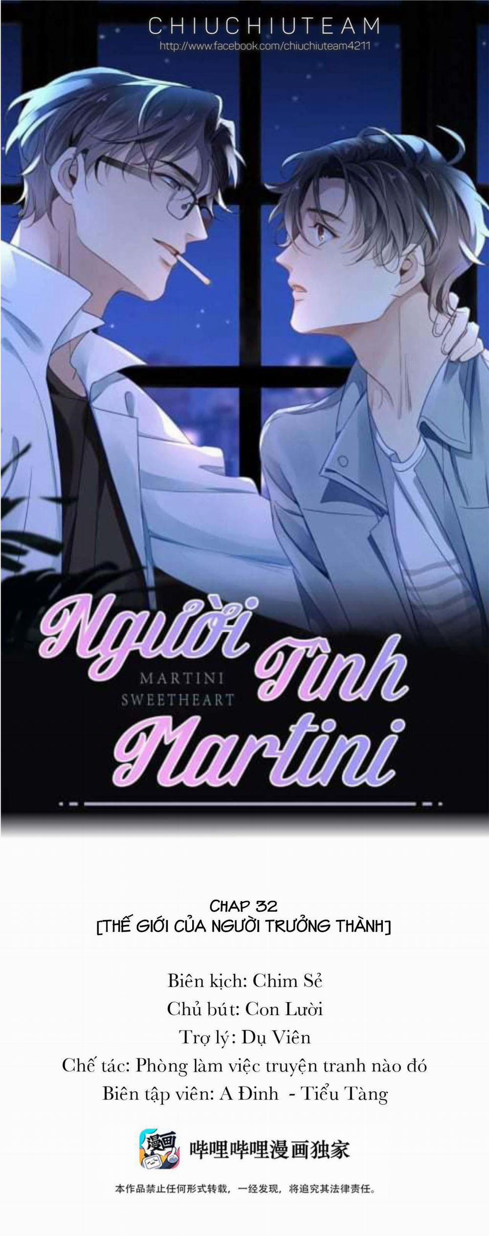 Người Tình Martini (Drop) 32 trang 0