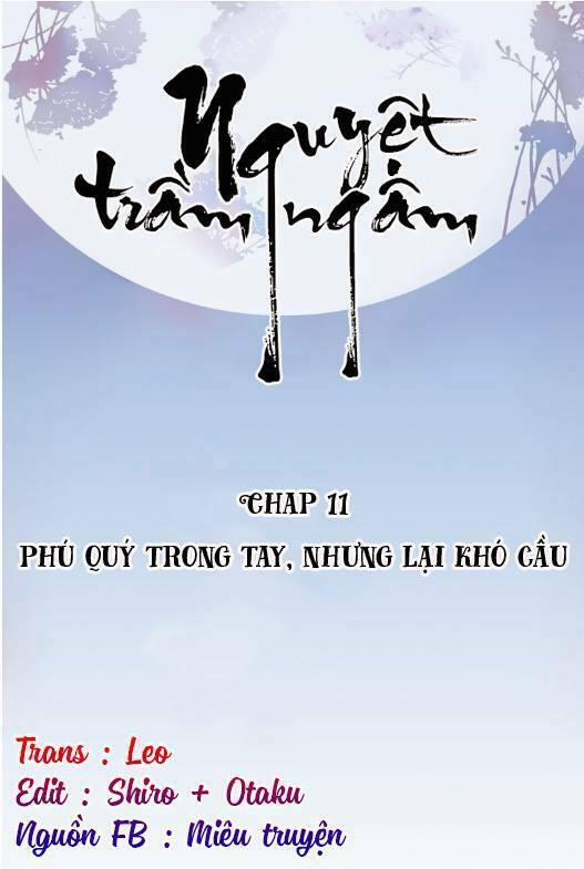 Nguyệt Trầm Ngâm 11 trang 1