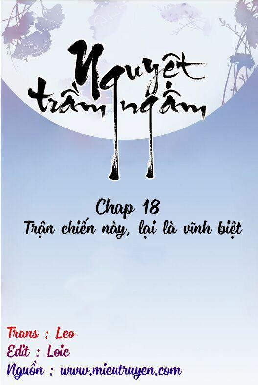 Nguyệt Trầm Ngâm 18 trang 1