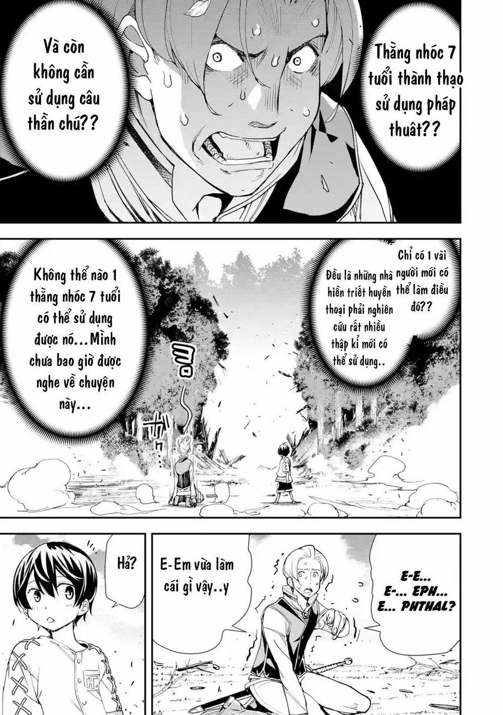 Nhà Hiền Triết Vô Song Chưa Thành Công Về Mặt Học Thuật ~ Một Phù Thủy S-Rank Gian Lận Sau Tái Sinh 2.3 trang 6