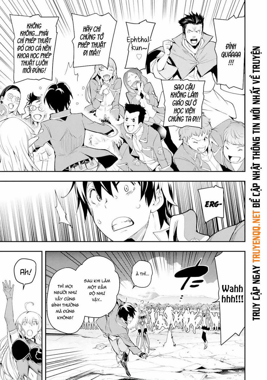 Nhà Hiền Triết Vô Song Chưa Thành Công Về Mặt Học Thuật ~ Một Phù Thủy S-Rank Gian Lận Sau Tái Sinh 45 trang 18