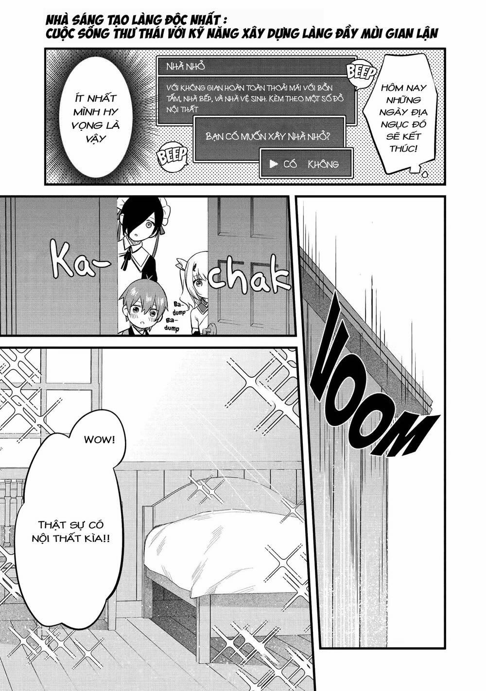 Nhà 「Sáng Tạo Làng」 Độc Nhất - Cuộc Sống Thư Thái Với Kỹ Năng Xây Dựng Làng Đầy Mùi Gian Lận 4 trang 11
