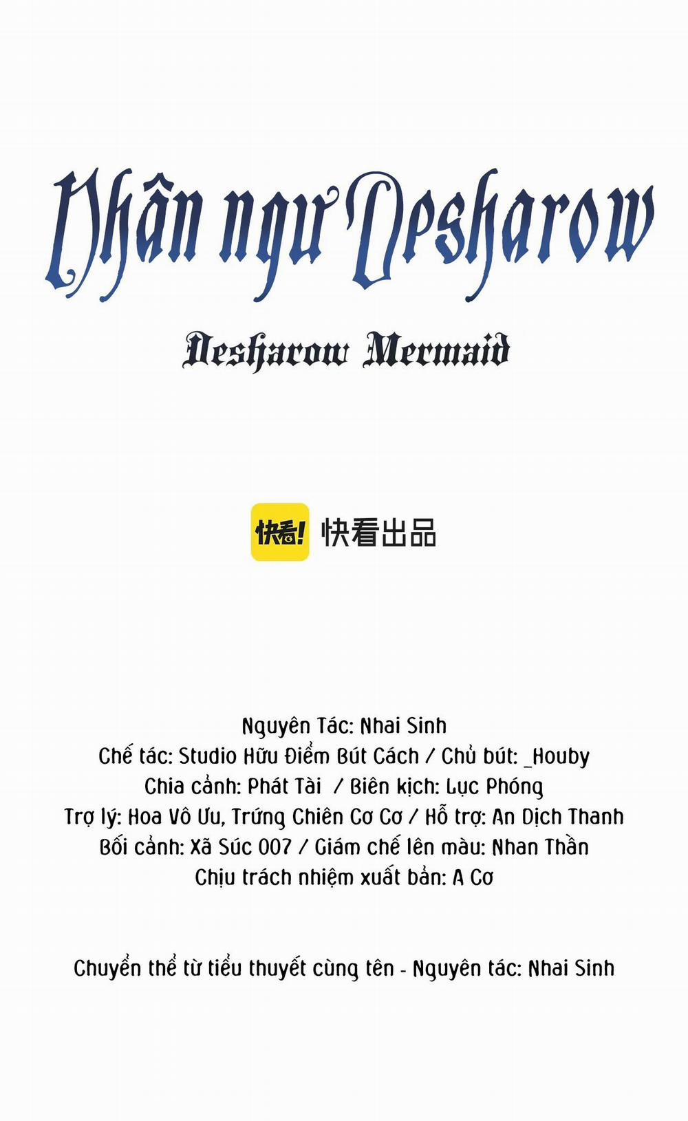Nhân Ngư Desharow 52 trang 1