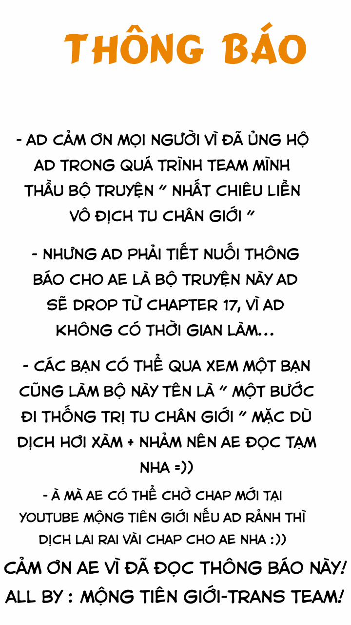 Nhất Chiêu Liền Vô Địch Tu Chân Giới 16.5 trang 0