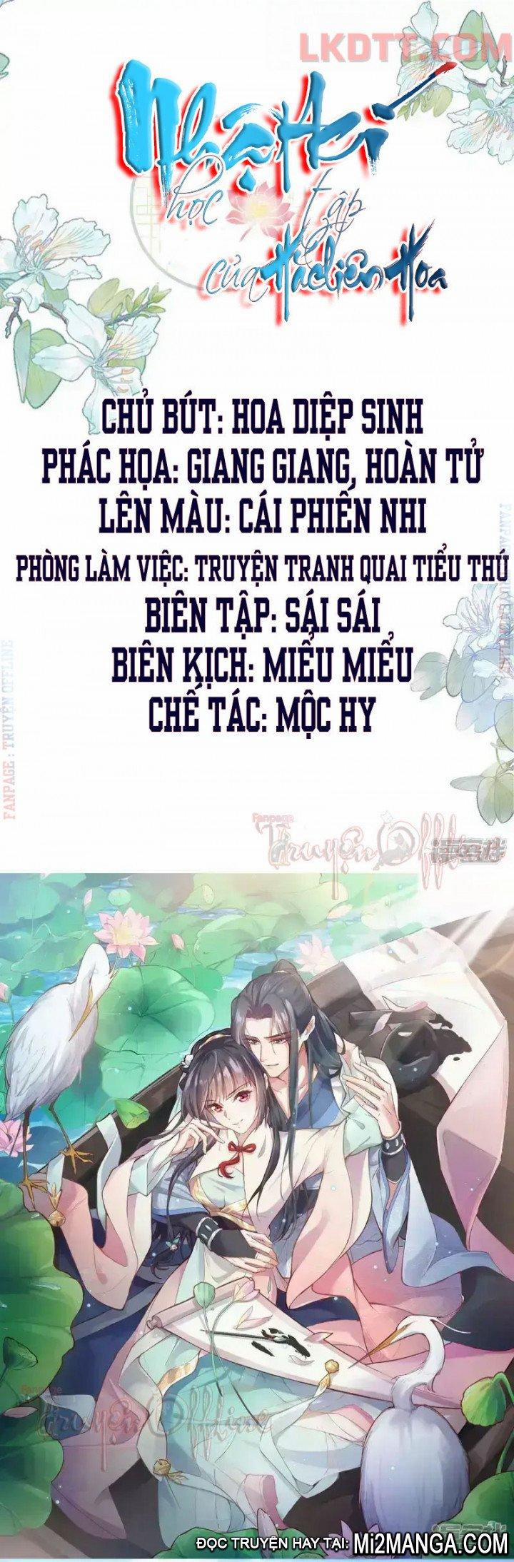 Nhật Kí Học Tập Của Hắc Liên Hoa 1 trang 0