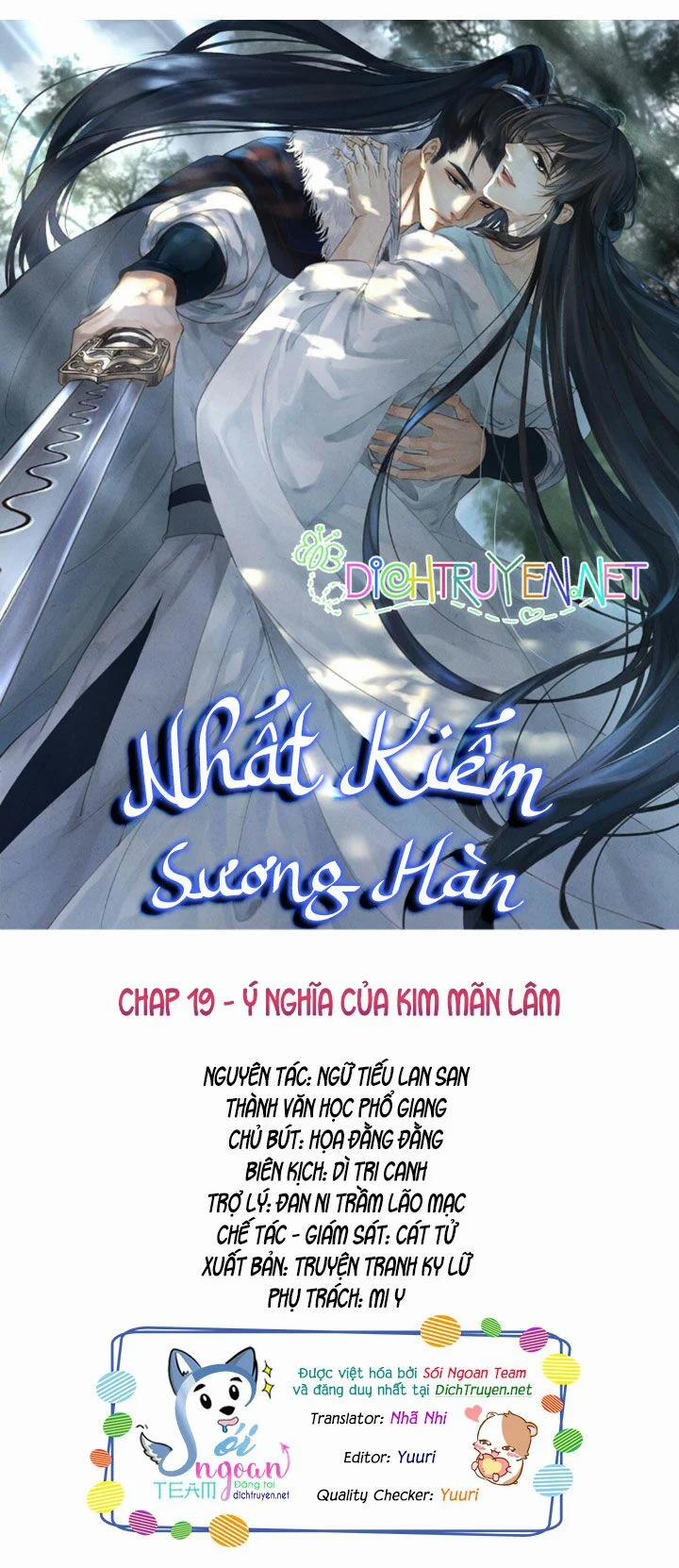 Nhất Kiếm Sương Hàn 19 trang 0