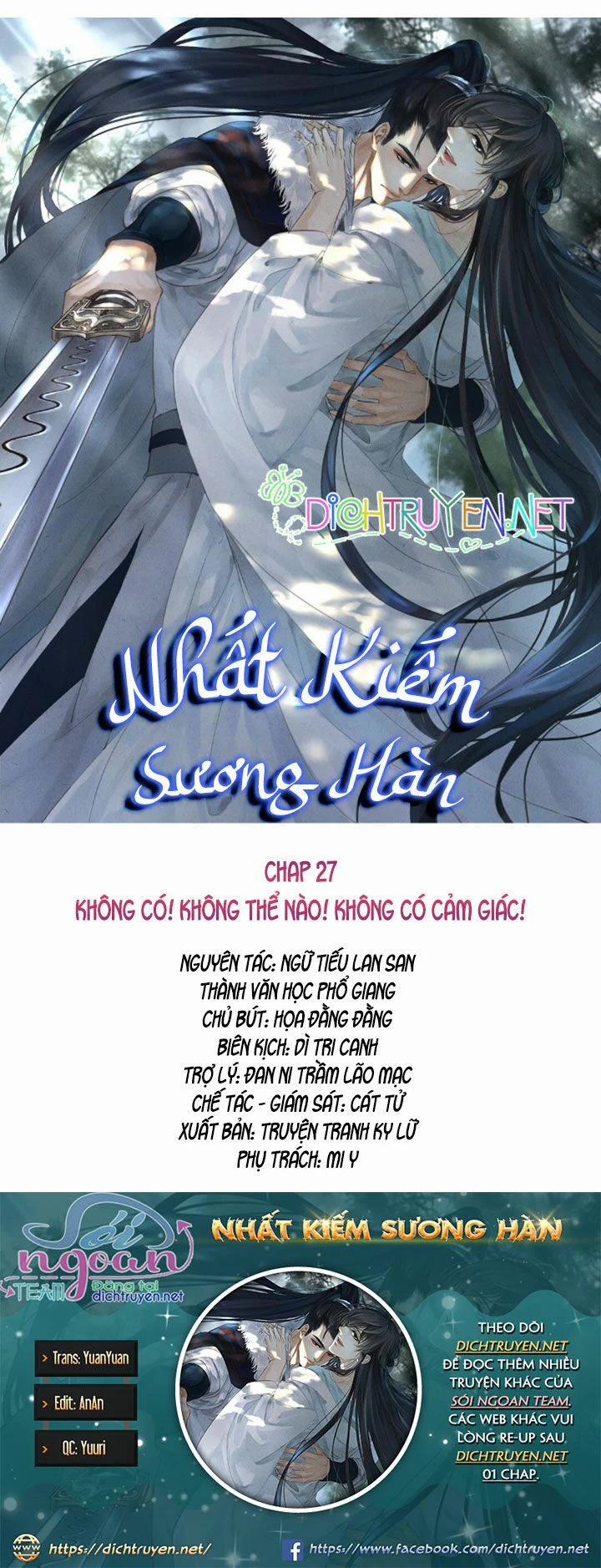 Nhất Kiếm Sương Hàn 27 trang 0