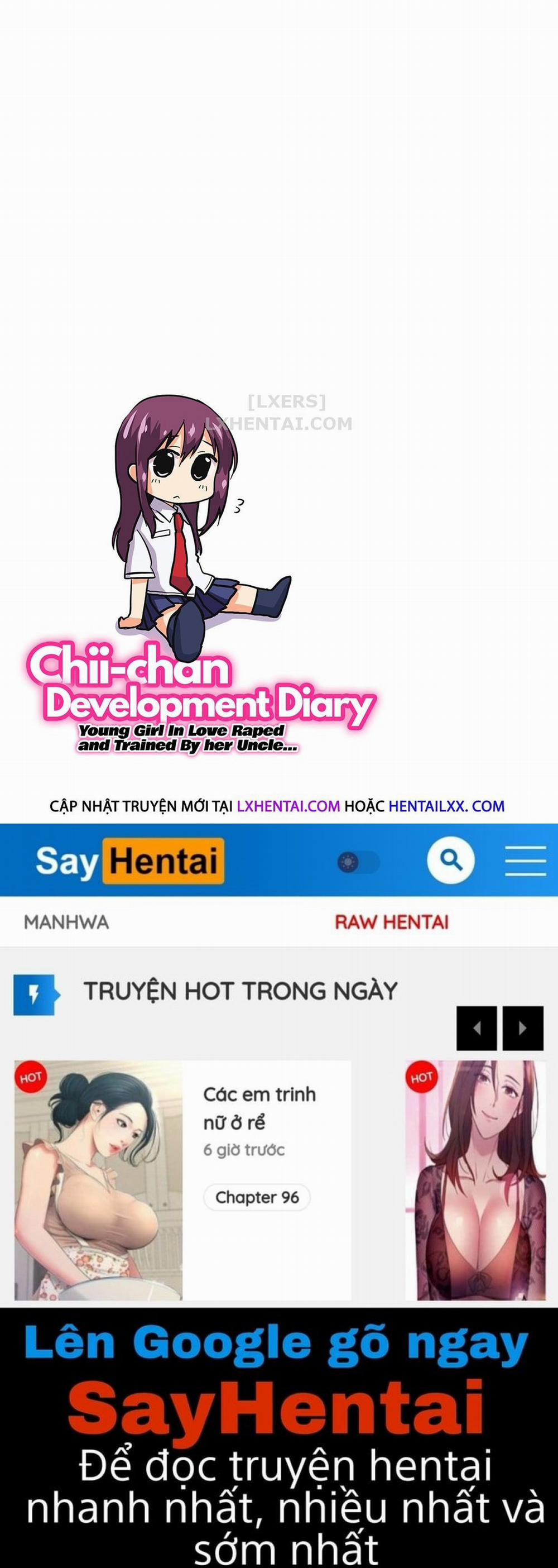 Nhật ký trưởng thành của Chii-chan: Bị hiếp và huấn luyện bởi chú mình 0 trang 34