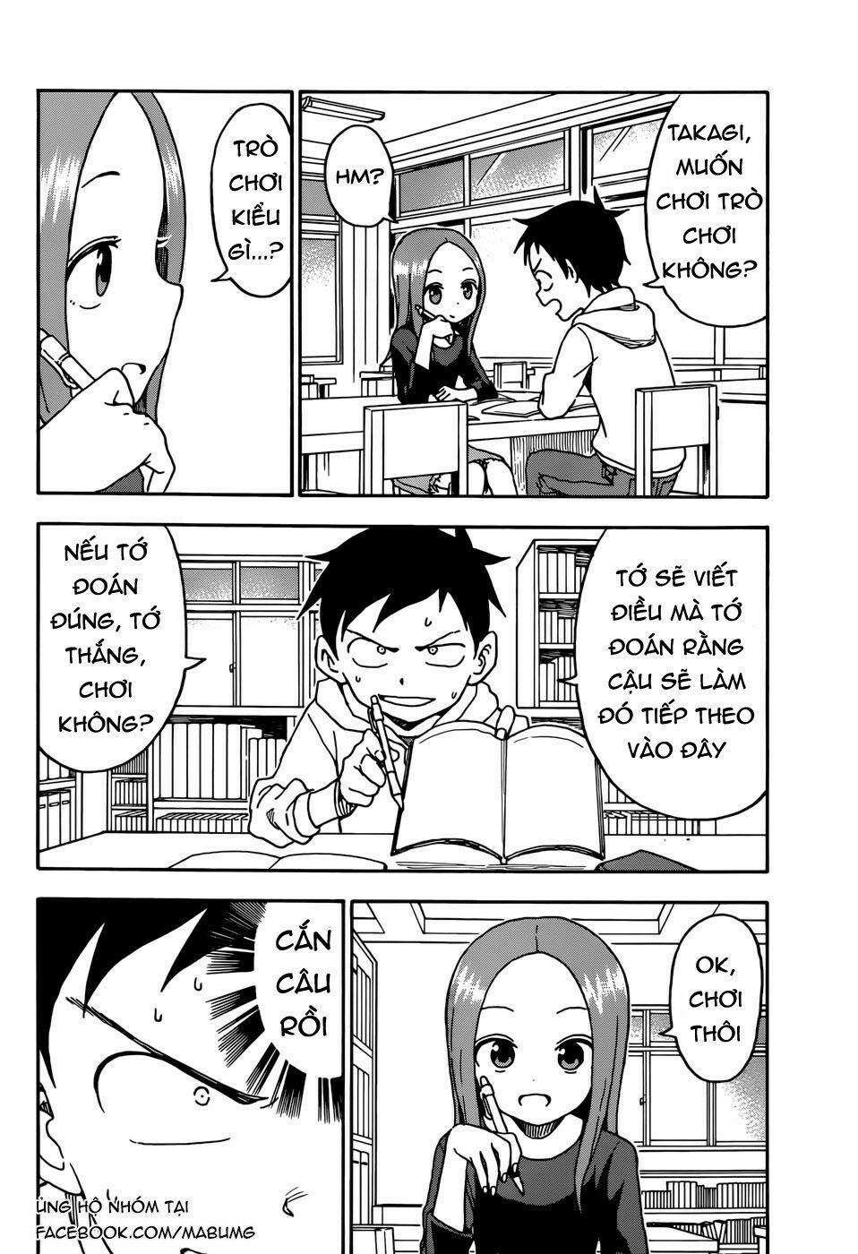 Nhất Quỷ Nhì Ma, Thứ Ba Takagi 55 trang 12