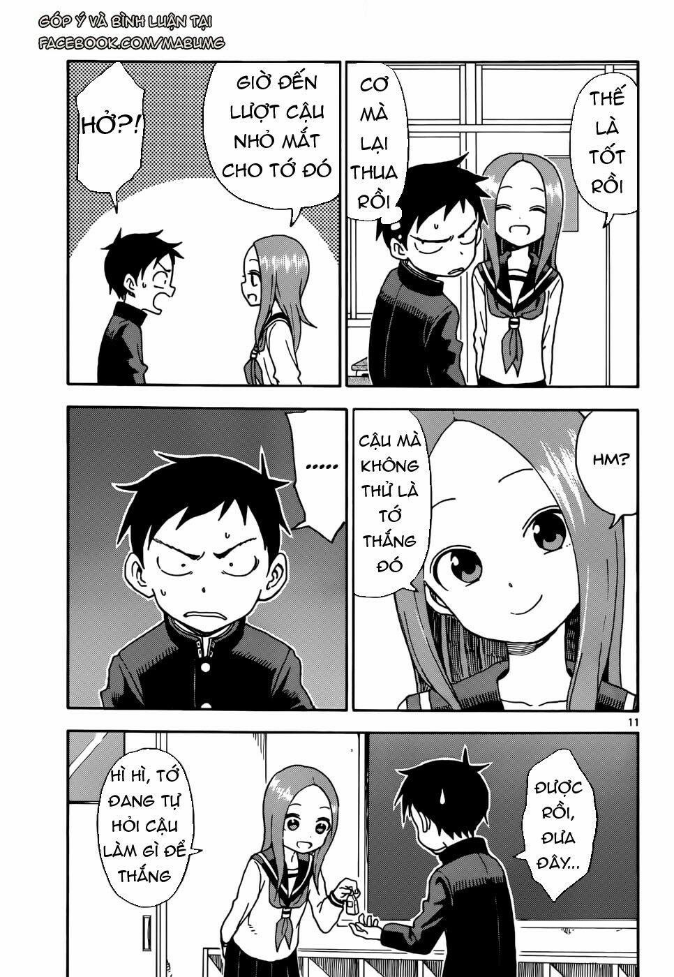 Nhất Quỷ Nhì Ma, Thứ Ba Takagi 56 trang 13