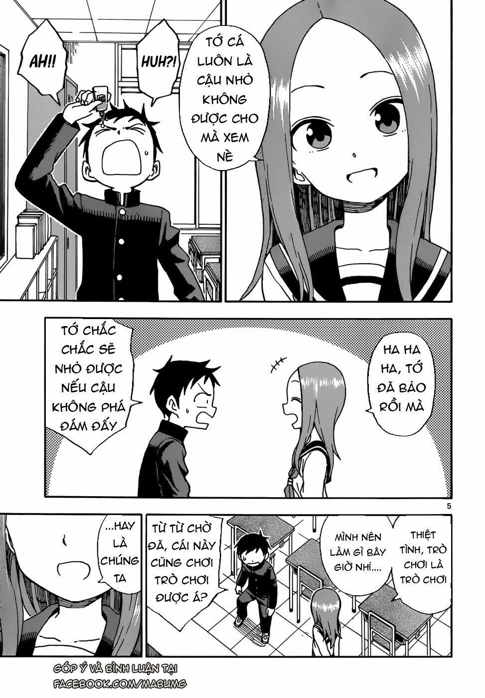 Nhất Quỷ Nhì Ma, Thứ Ba Takagi 56 trang 7