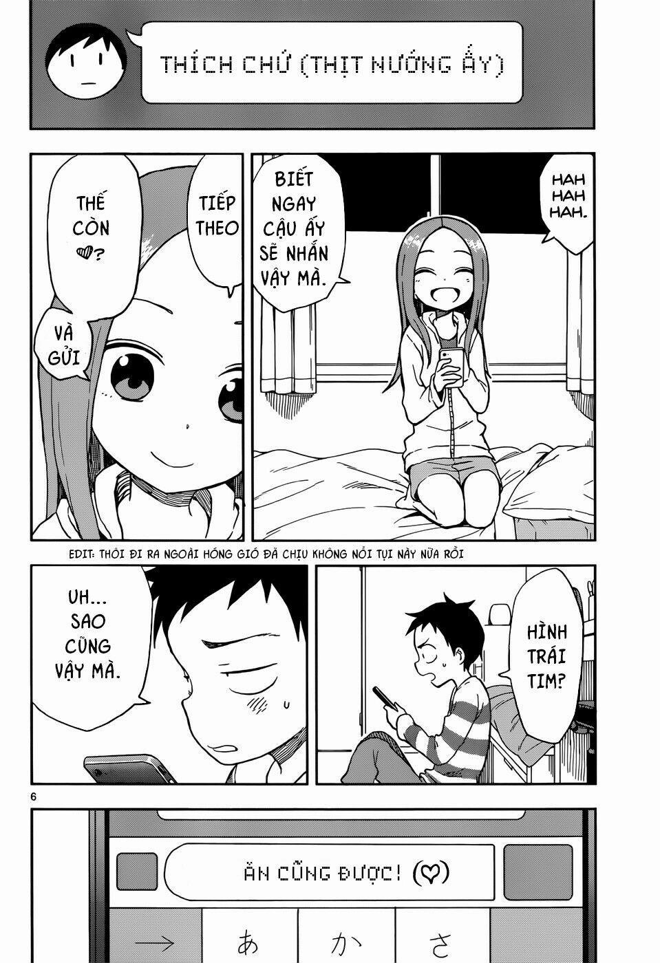 Nhất Quỷ Nhì Ma, Thứ Ba Takagi 76 trang 7